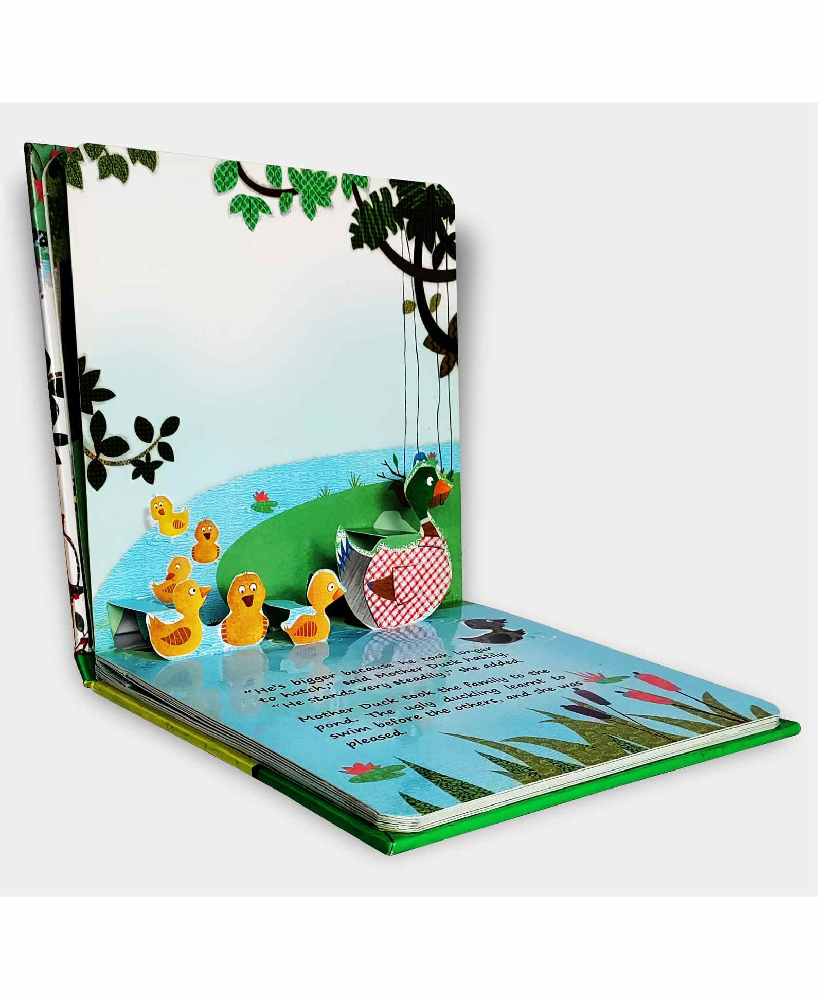 vishv books The Ugly Duckling Pop Up Book - English-picture-5