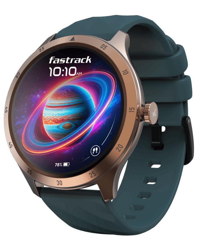 Fastrack Jupiter R2 Smartwatch Comes with 1.38 TFT Display with 240 * 240 Pixel Resolution|SingleSync BT Calling|AI Voice Assistant|100+ Sports Modes and Watchfaces|Upto 5 Day Battery|IP68-image-4