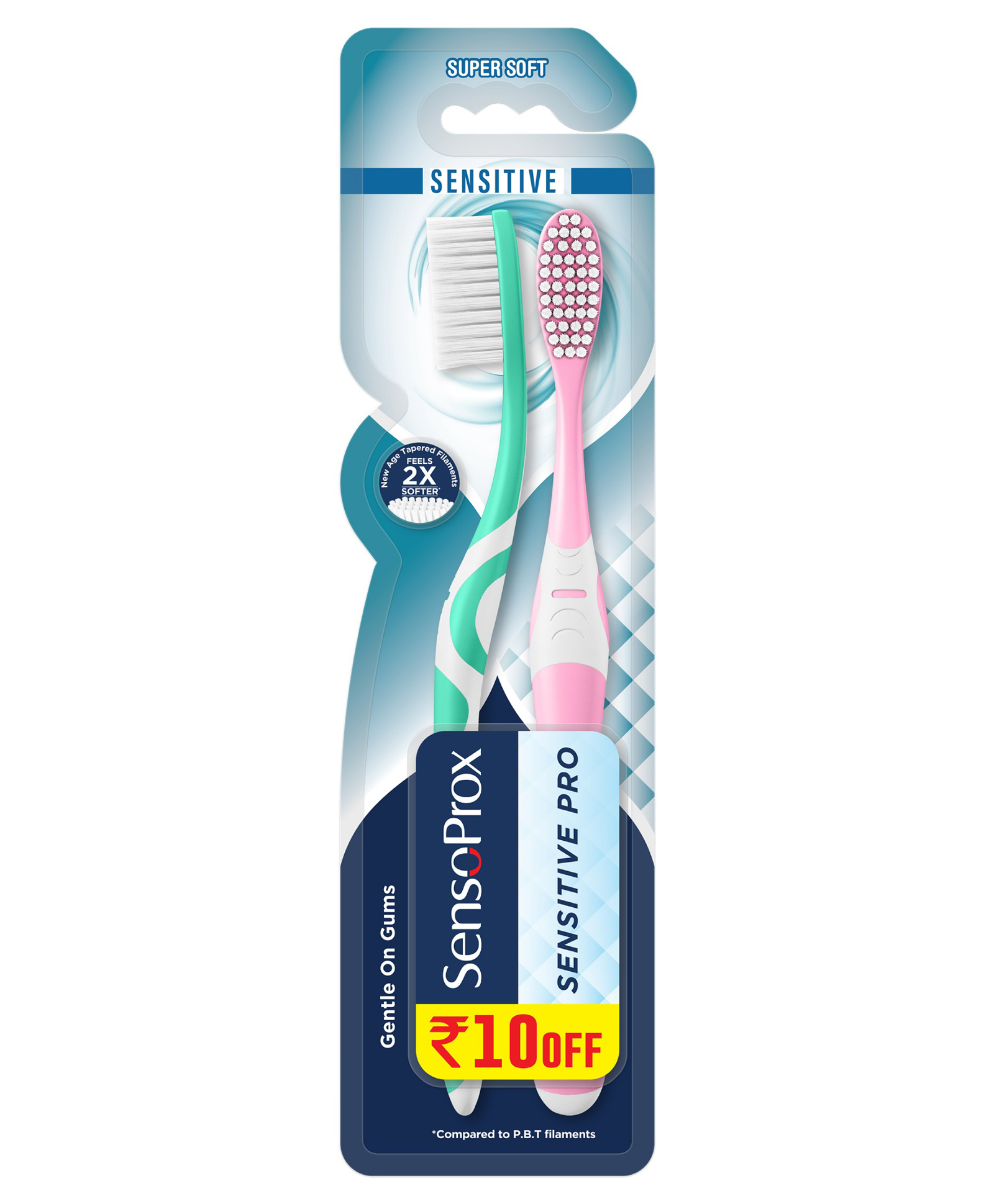 SensoProx Sensitive Pro Combo of 2 - Green & Pink-image-19