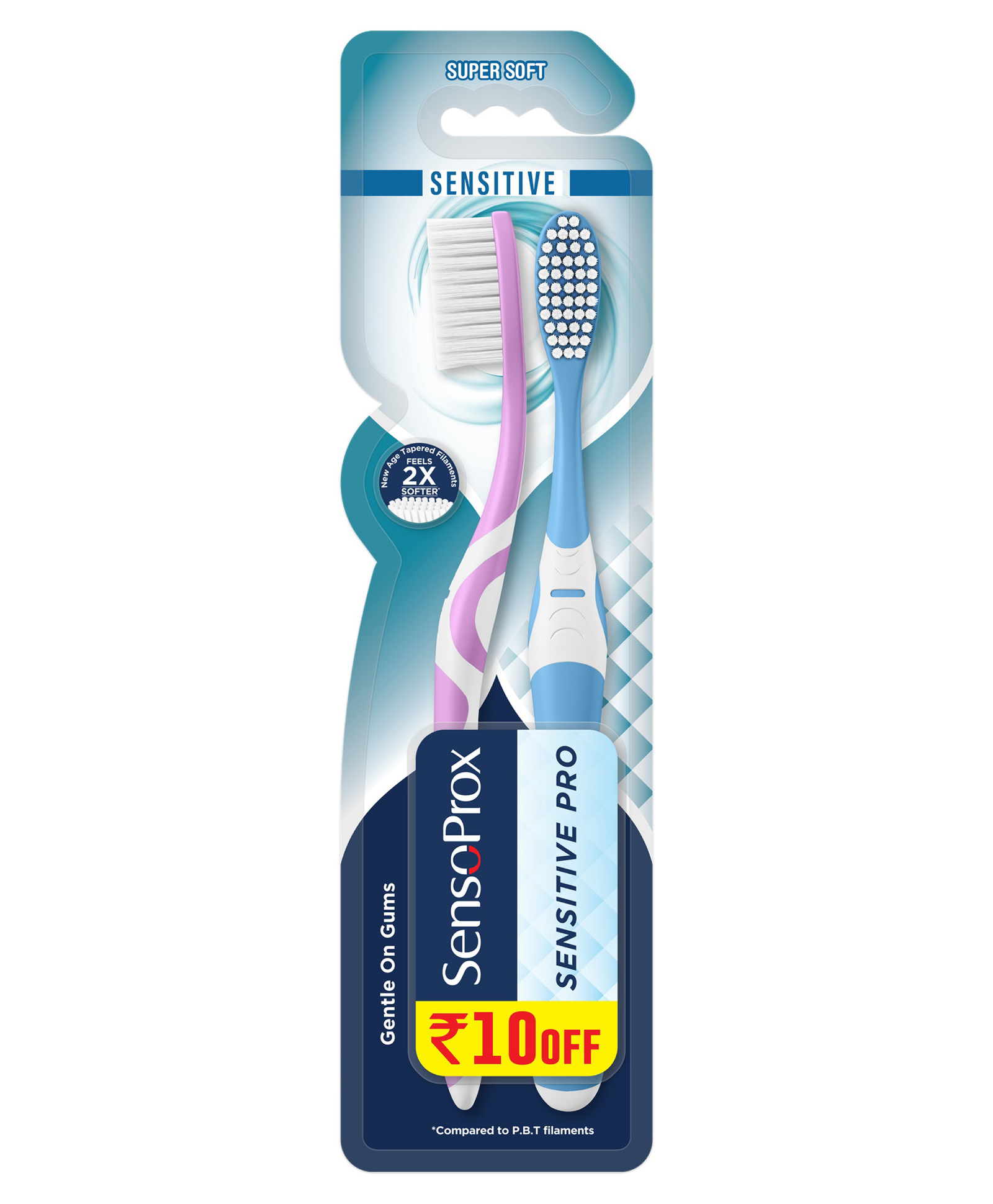 SensoProx Sensitive Pro Combo of 2 - Violet & Blue-picture-28