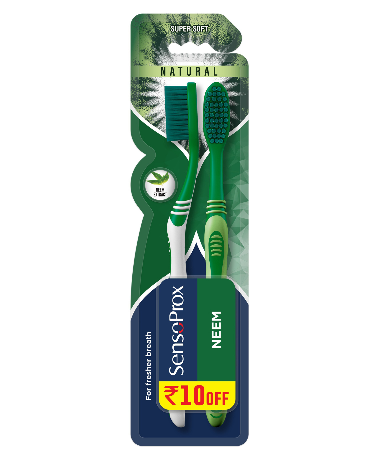 SensoProx Natural Neem Pack of 2 (White & Green)-picture-22