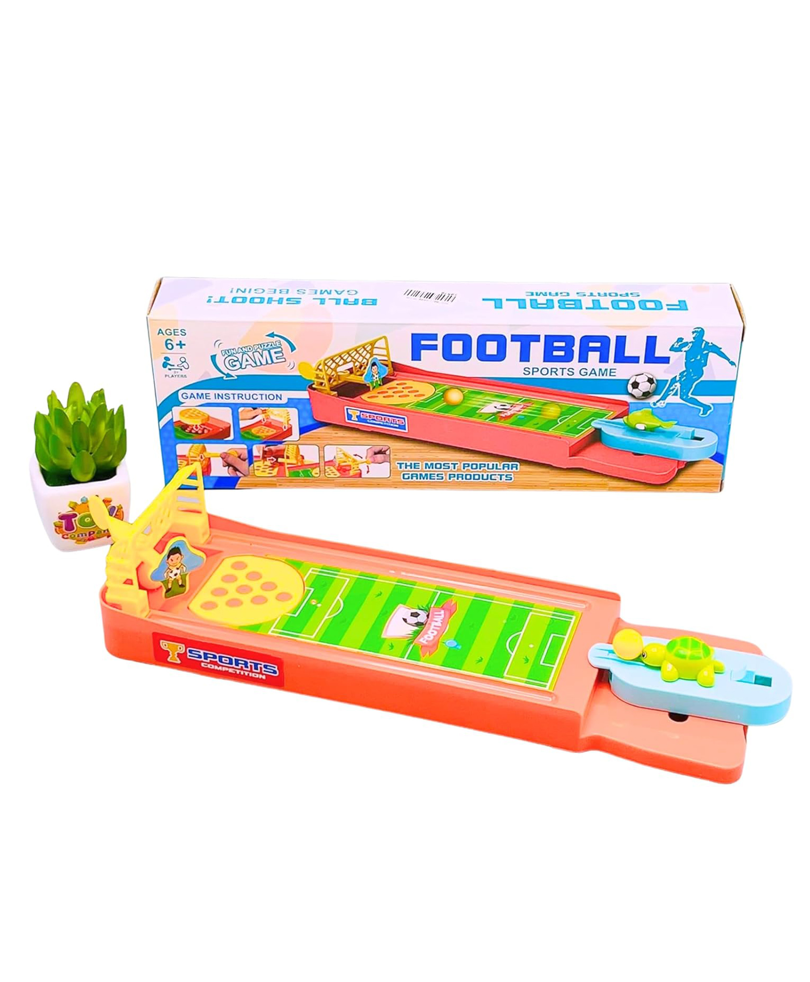 AKN TOYS Mini Football Board Game for KidsIndoor 2 Player Game for Kids(COLOR MAY VARY)-picture-6