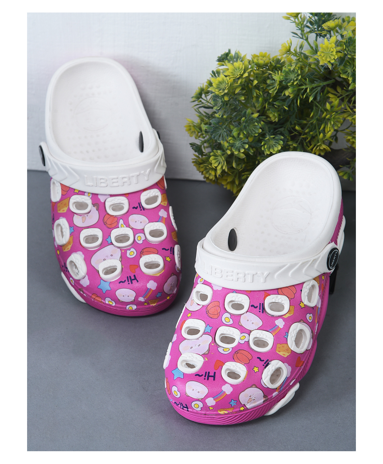 LIBERTY Lucy & Luke EVA Clogs - Pink-picture-15