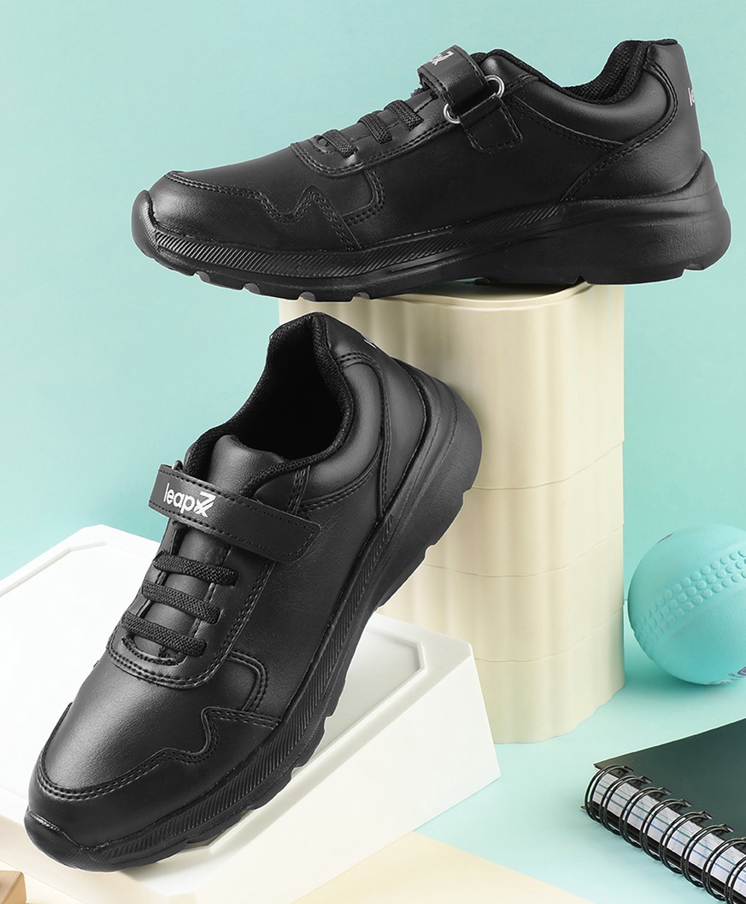 LIBERTY Leap7X Text Detailed Velcro Closure Shoes - Black-picture-42