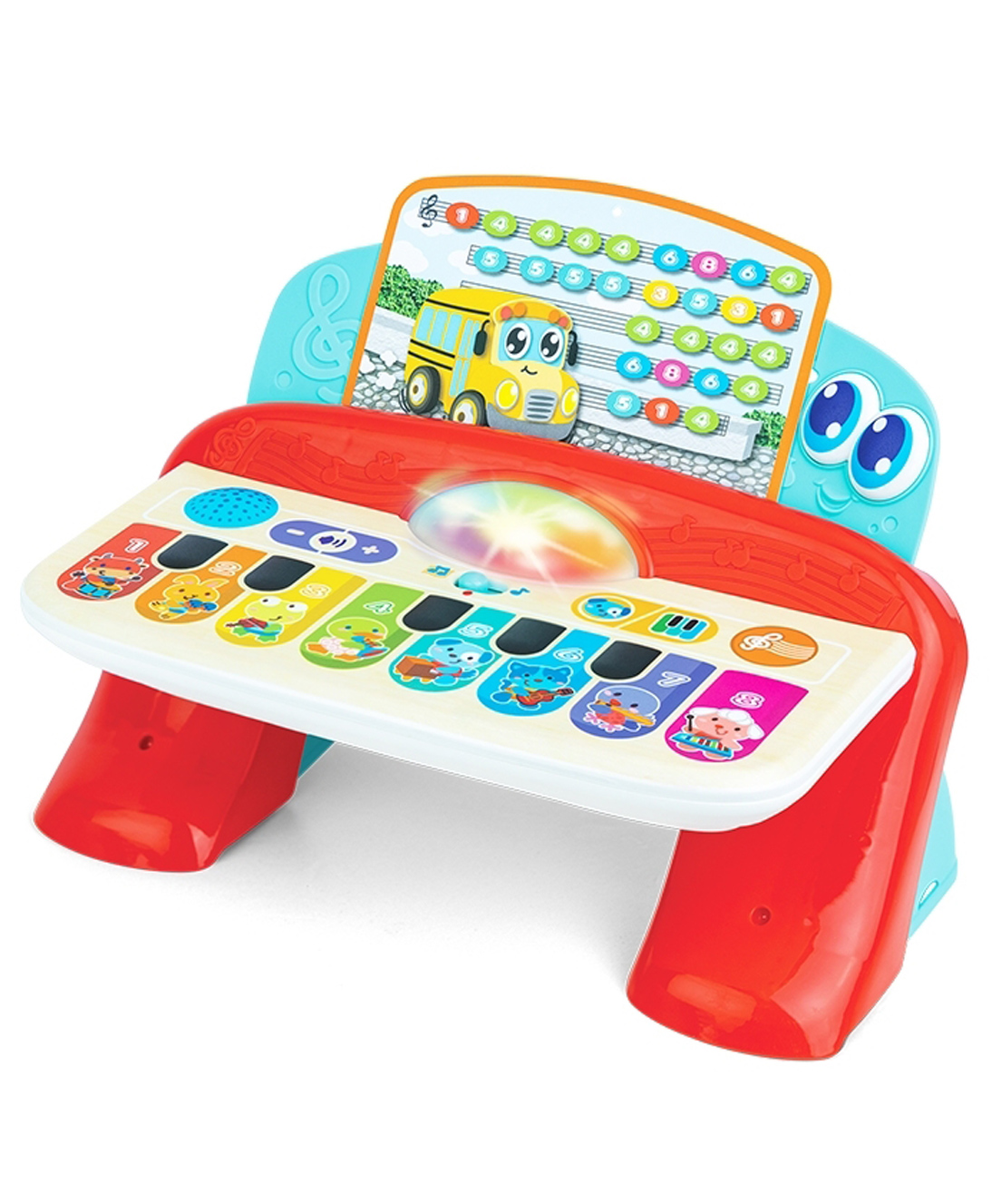 Winfun Baby Maestro Touch Piano - Red-picture-0