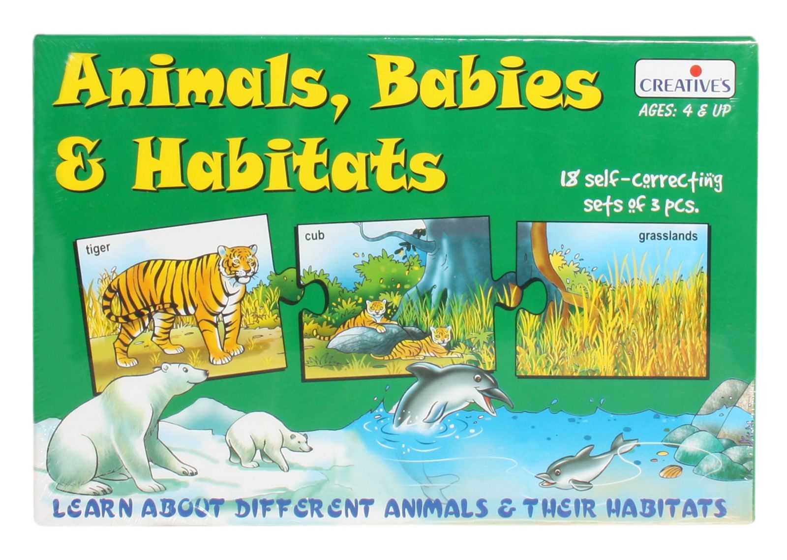 Animals, Babies & Habitats Online India, Buy Puzzle Games & Toys for (4-6  Years) at  - 1901