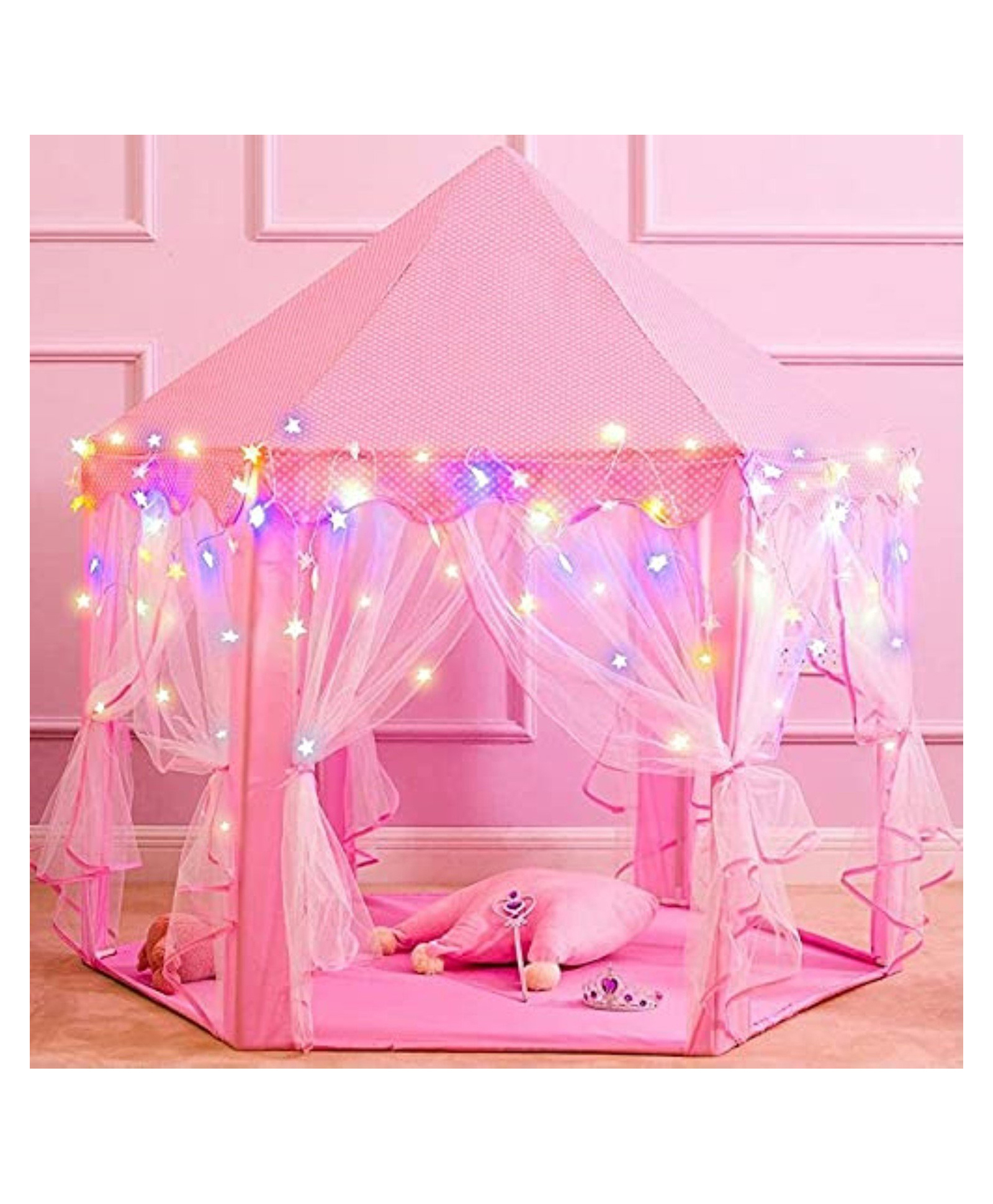Oskart Enchanting Tent House Collection Princess Castles, Doll Houses, and Cozy Cradles for Kids  Perfect Tents for Imaginative Play-image-40