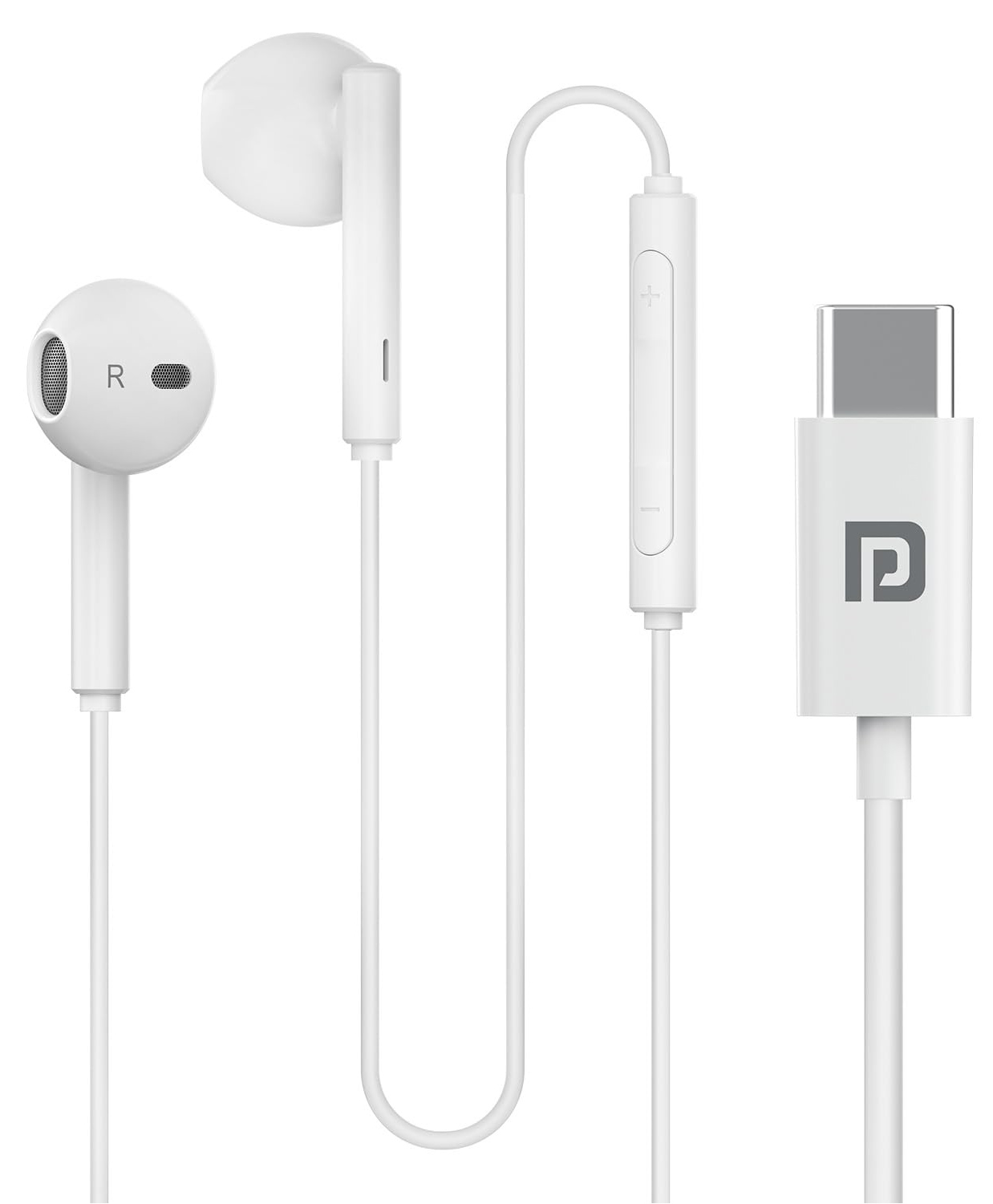 Portronics Conch Theta C in Ear Type C Wired Earphones with in Line HD Mic, Powerful Audio, 14.2mm Driver, Unique Earbuds Design, TPE Anti Tangle Wire, in line Controls, Wide Compatibility(White) POR-2749-image-32