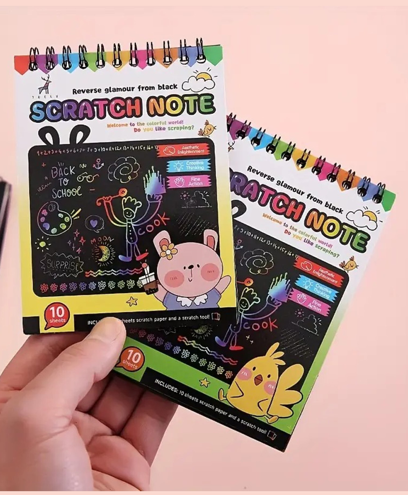 MIHAR ESSENTIALS Magic Scratch Notebook/Diary - Pack of 1-picture-20