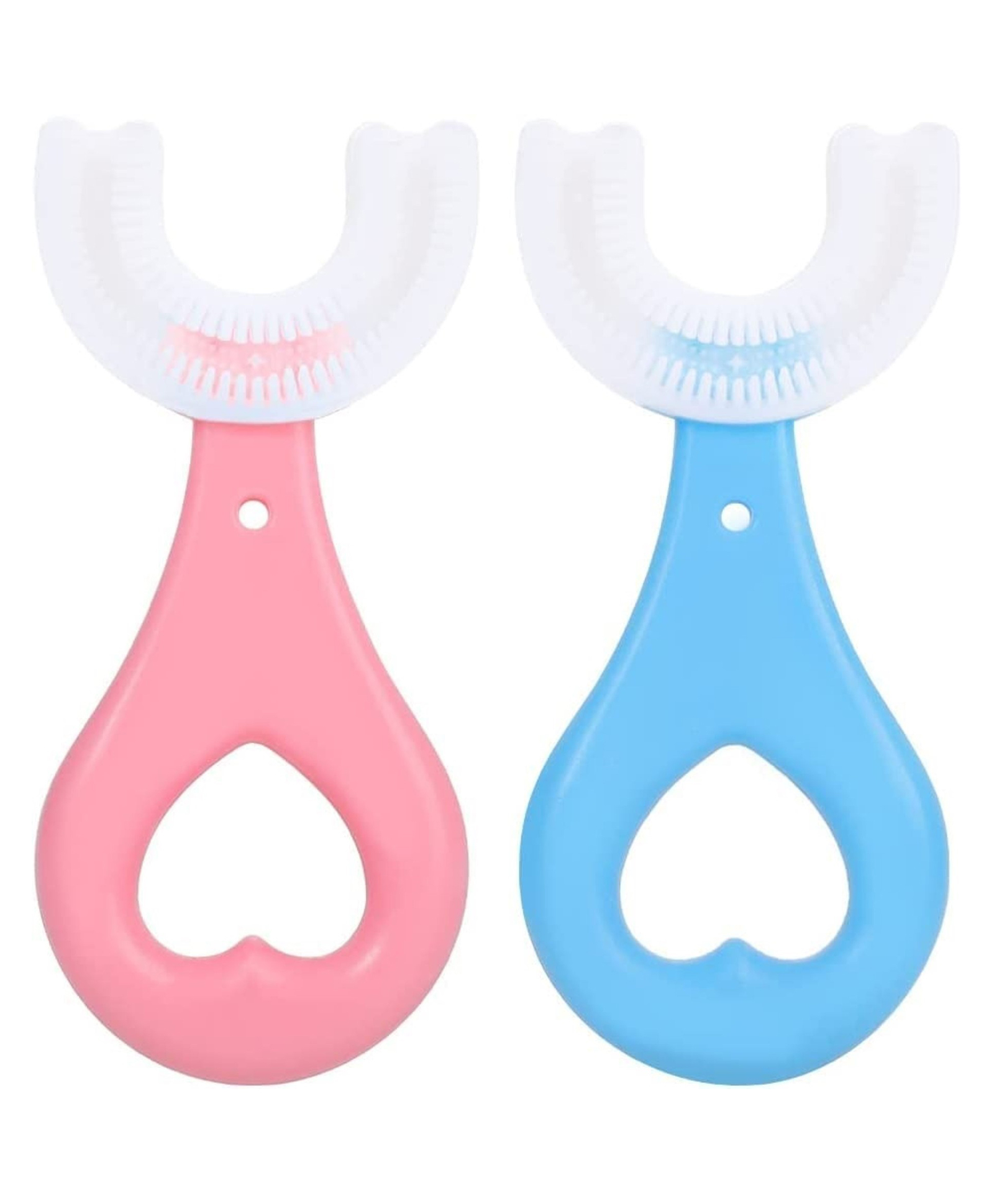 mihar essentials MIHAR ESSENTIALSU Shaped Brush Head Pack of 2 - Multicolour-picture-6