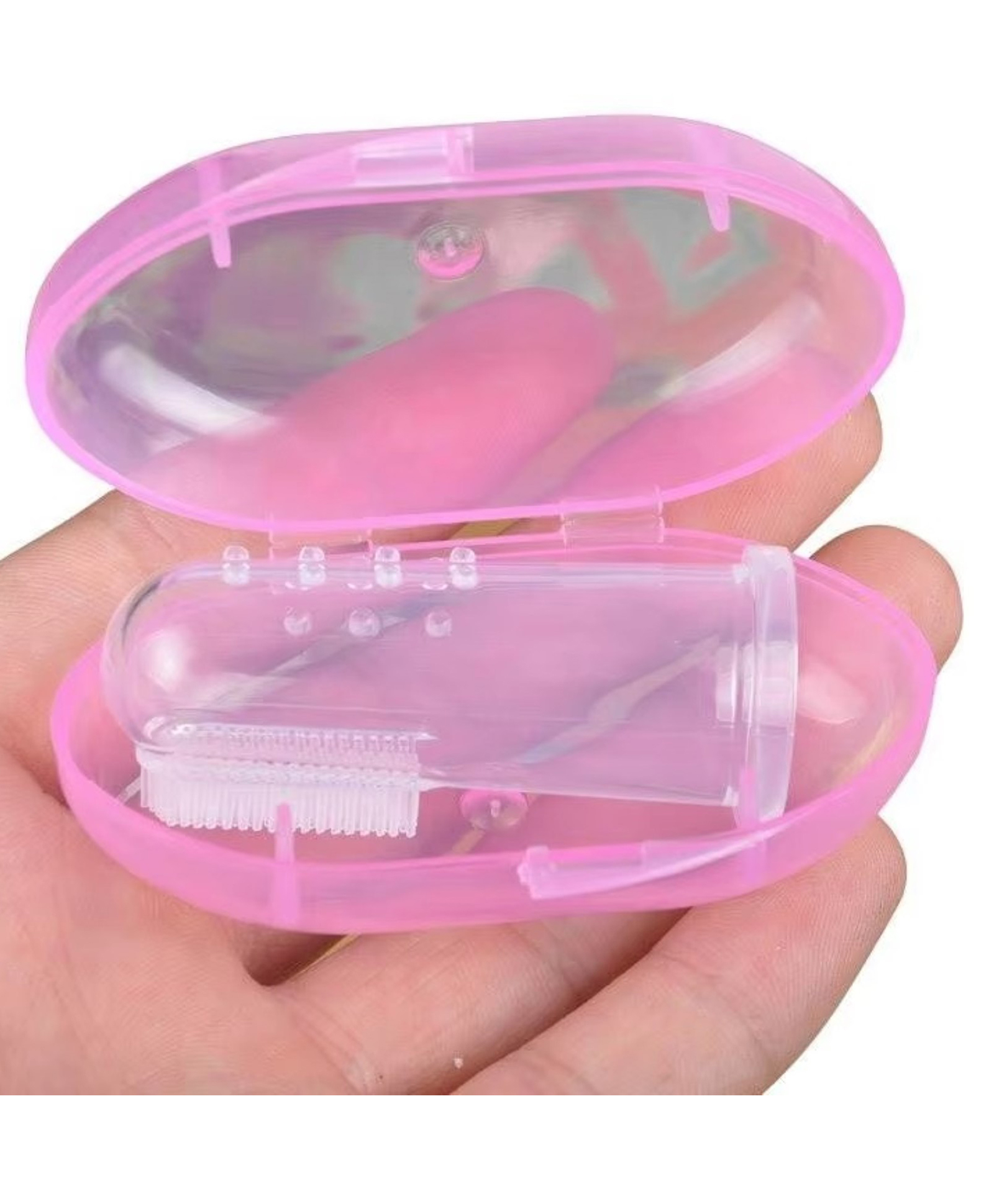 MIHAR ESSENTIALS Mihar Silicone Figure Brush With Case - Pink-image-36