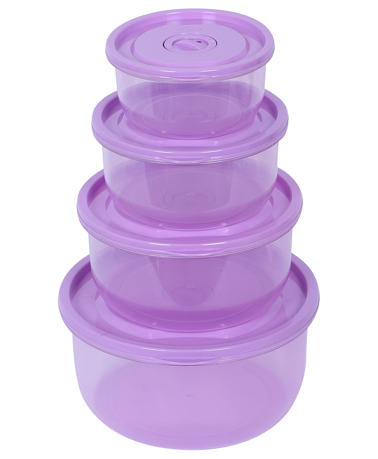 Gluman Microwave Container Set of 4 with Vent Knob for Steam Release-picture-27