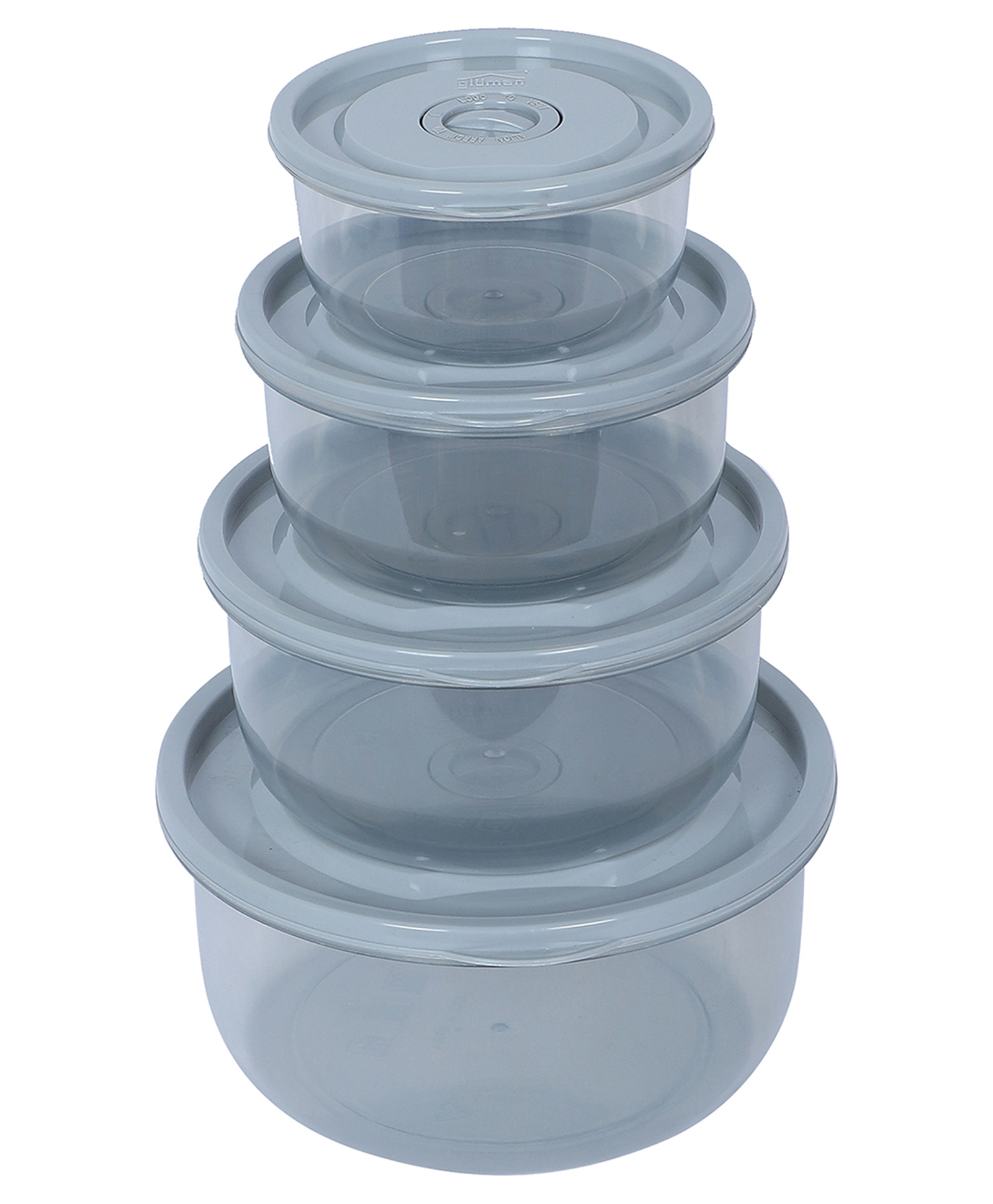 Gluman Microwave Container Set of 4 with Vent Knob for Steam Release-picture-8