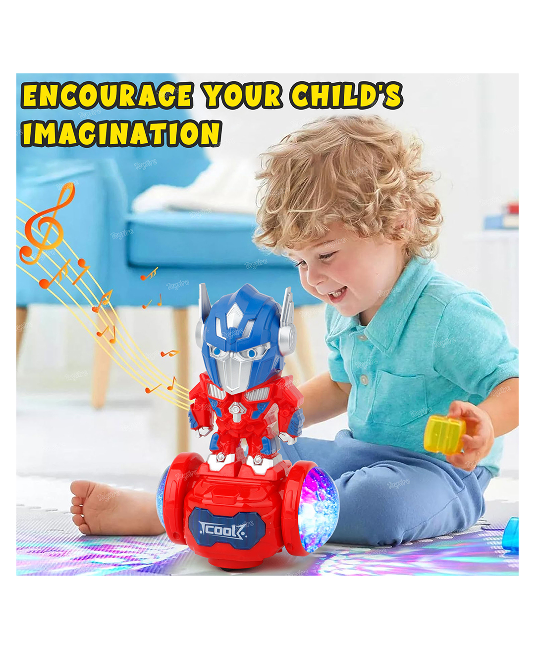 Toysire Balance Spray Car Toy for Kids with LED Lights Music Spray Feature Self-Balancing Robot Fun Interactive Gift for Boys Girls-image-24