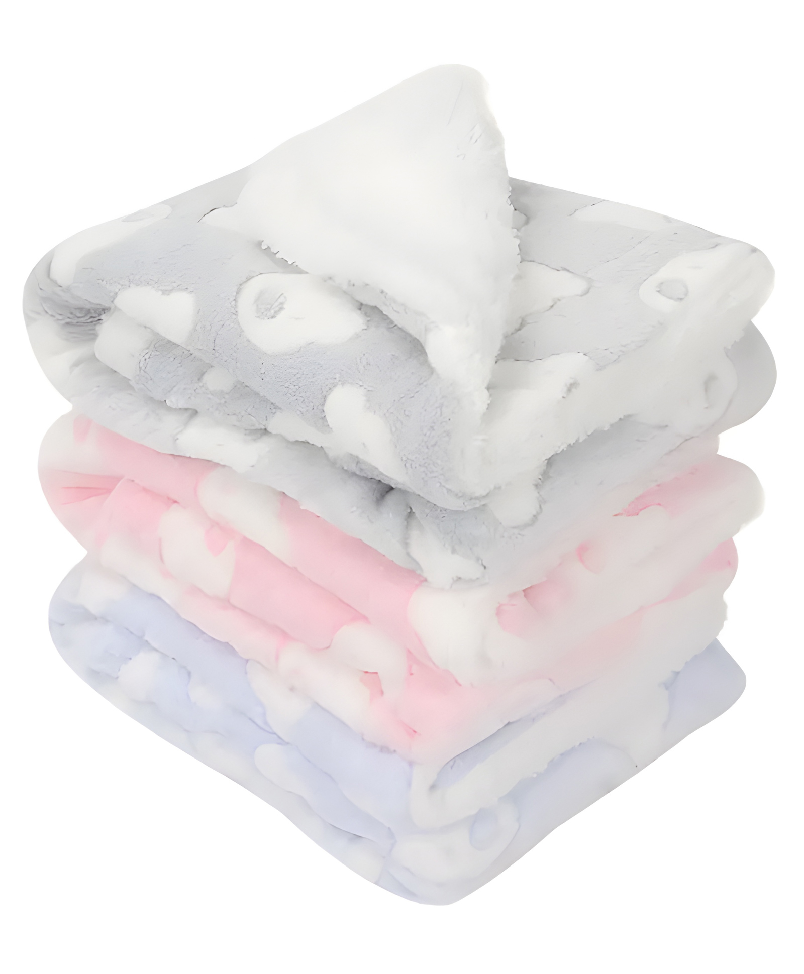 COZY VIBES Fleece Reversible Cozy Plush Winter Camping Wool Portable Towel Blanket-PACK OF 1-COLOR MAY VARY-picture-25