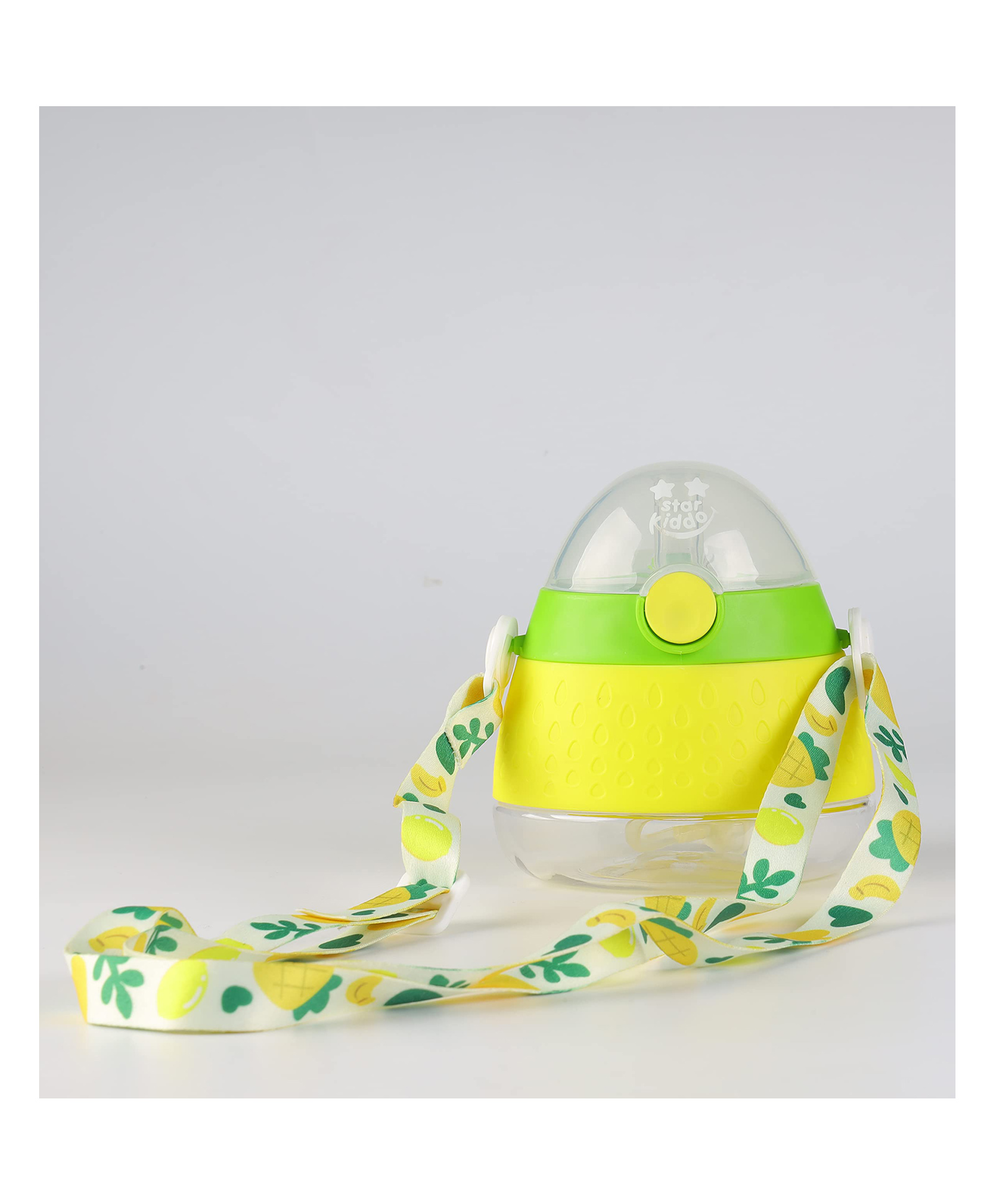 StarKiddo Sipper Citrus Training CupTritan Material-Cute Fruit Shape Trainers Spill Proof Cup, with Weighted Straw, and Strap. Appropriate for Babies Older than 12 Months.-image-24