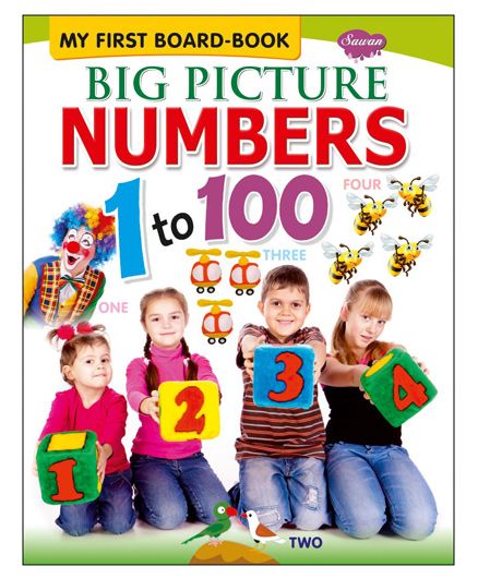 Sawan My First Board Book Big Picture Numbers - English-image-42