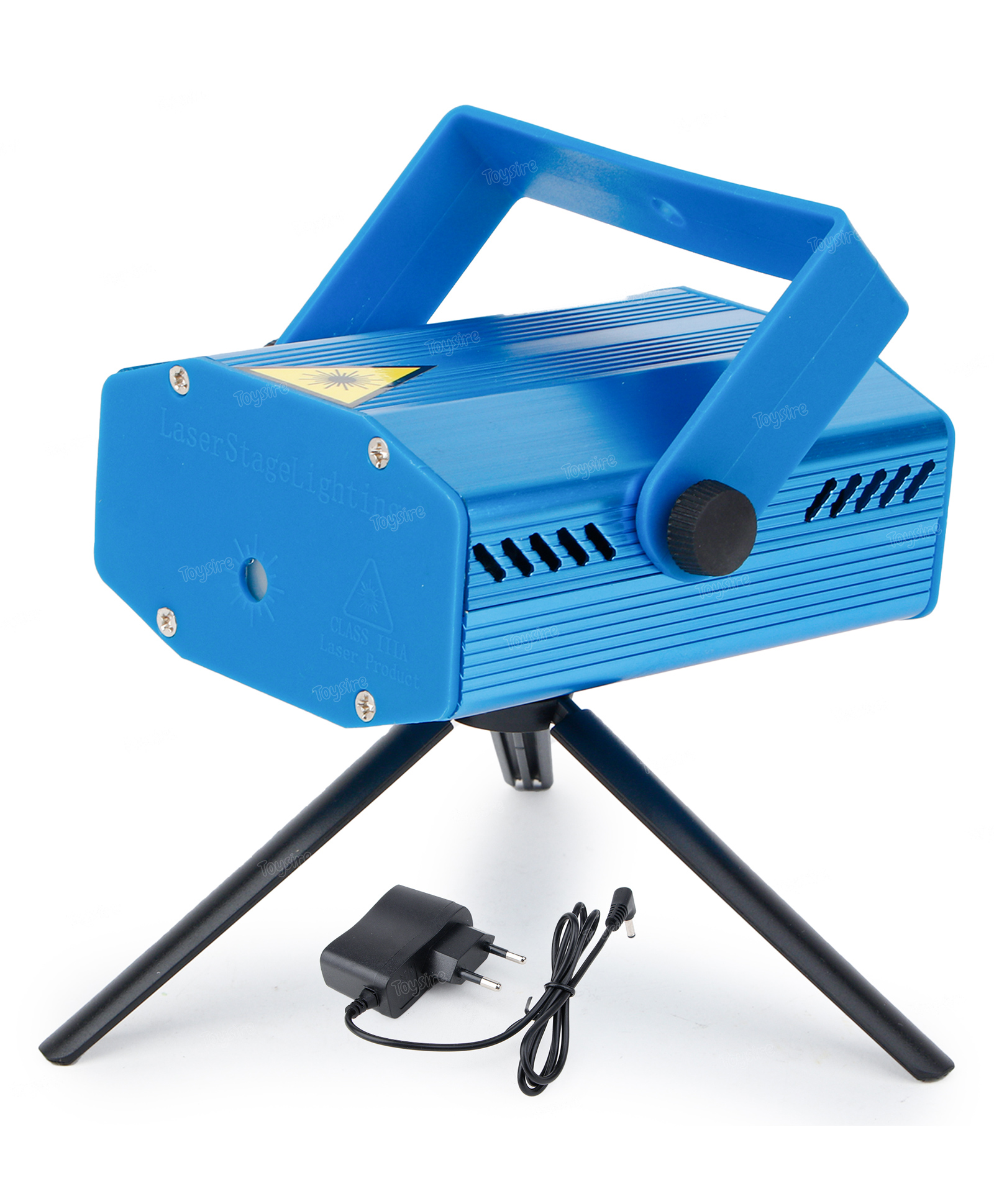 Toysire Mini Laser Projector Stage Light Sound Activated 6 Design Laser Light for Party and Dj Mini-Tripod Stand for Diwali, Wedding, Home Decoration Light(Plug-in)-image-4