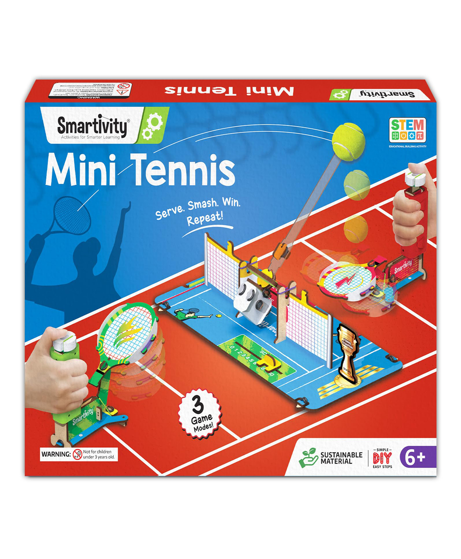 Smartivity Tabletop Tennis Game Kit for Kids - Multicolour-image-0