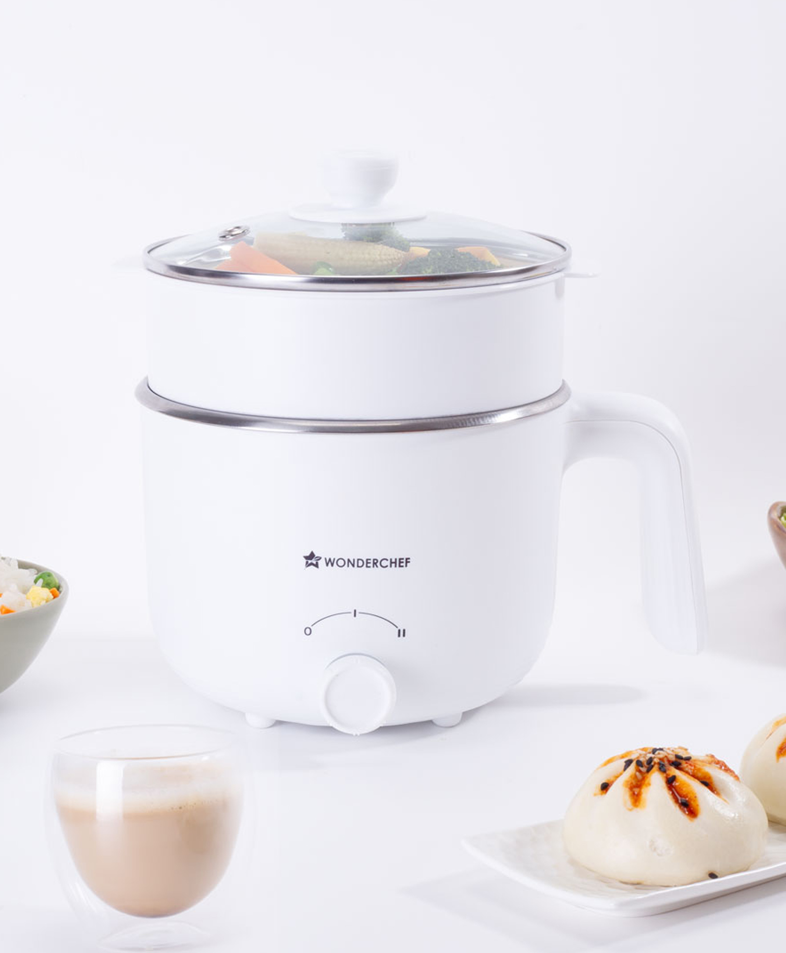 Wonderchef Luxe Multi Cook Kettle 600W, 1.2 lit, Dual Power Modes| Quick Boiling| Automatic Shut-Off| Overheat Protection | Boil-Dry Protection-picture-7