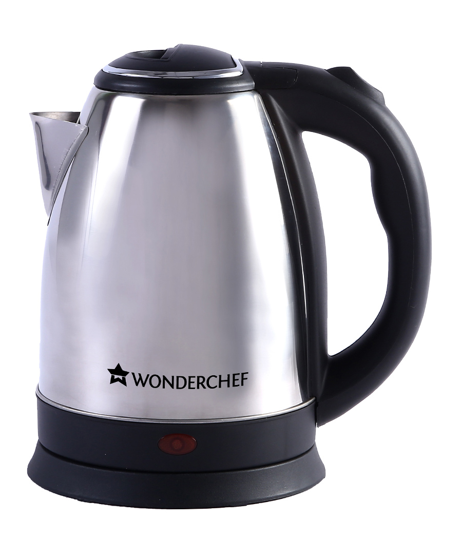 Wonderchef Crescent Electric Kettle 1.8 Litres SS Single Control - Silver