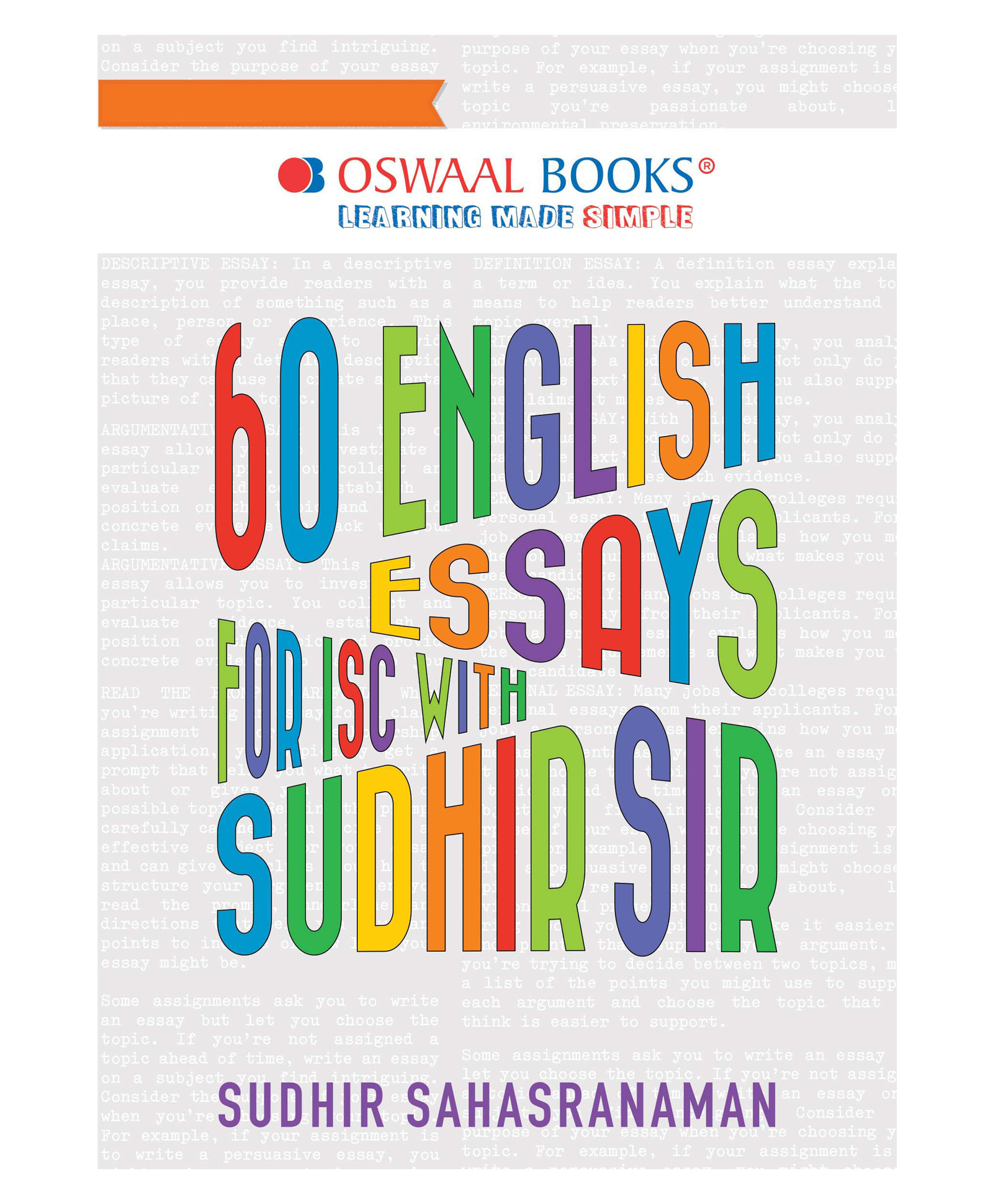 ISC 60 English Essays for Class 11 & 12 by Sudhir Sir (Latest Edition)-image-18