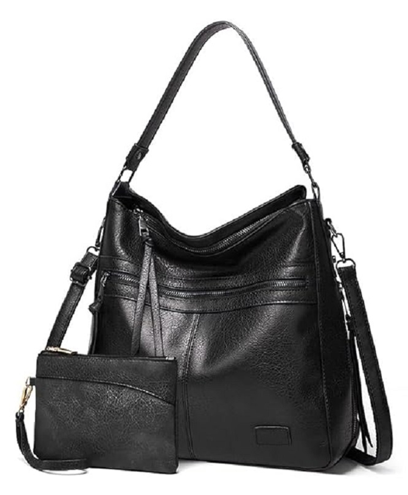 lycheebags Bag Women Hobo PU Handbags Leather Ladies Shoulder Bag-image-28