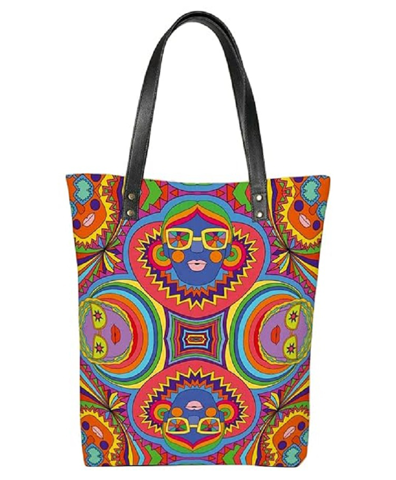lycheebags bags Women Printed Canvas Tote Bag-picture-11