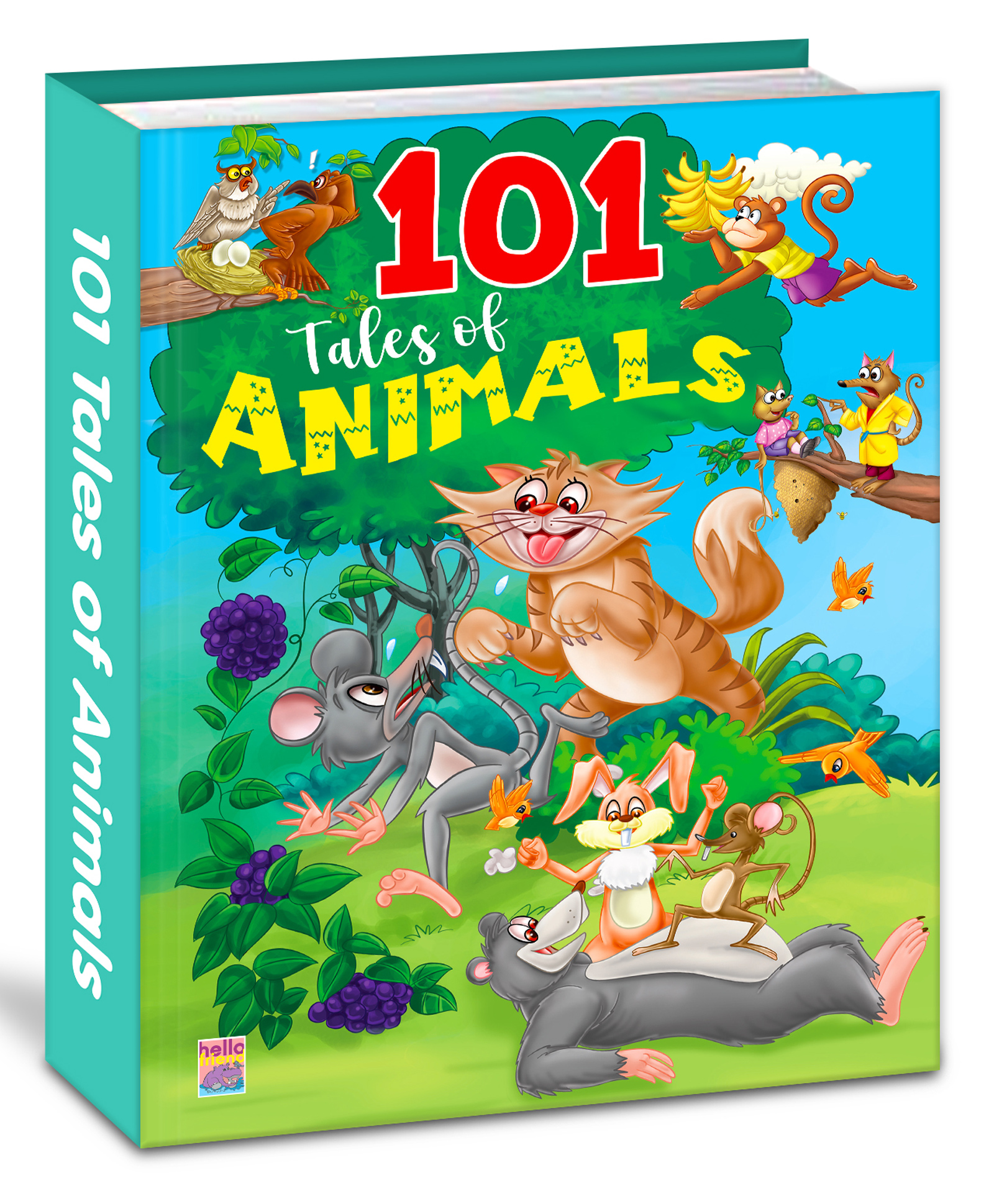 101 Animal Tales Stories Engaging Early Learning Activity Book for Kids, Toddlers and Babies-image-16