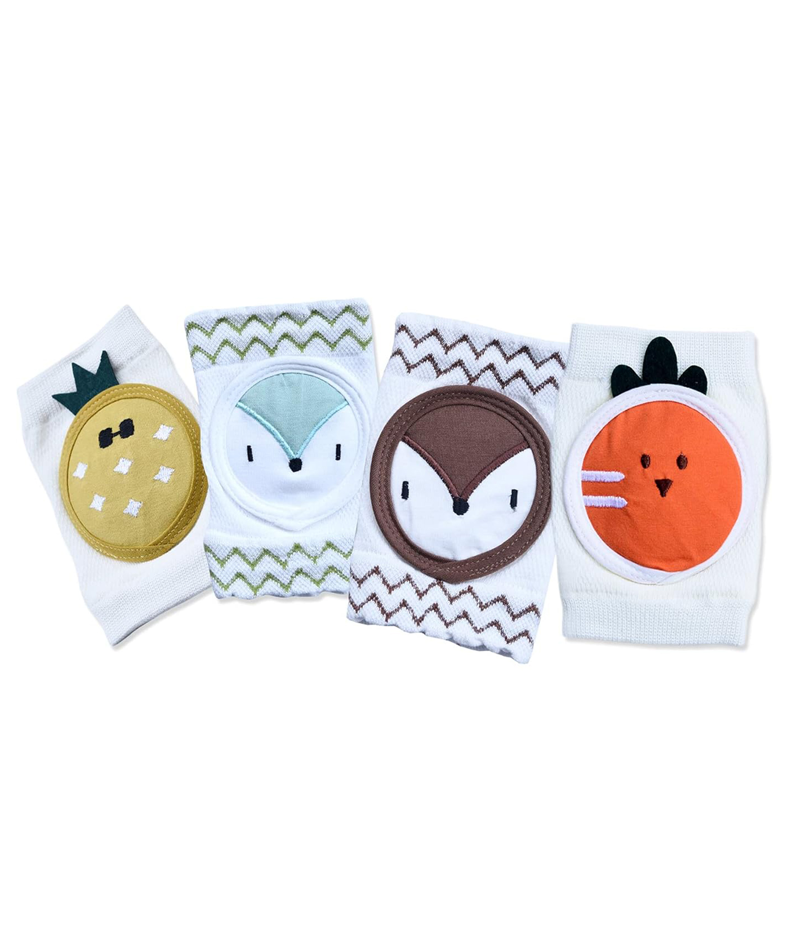 MumsLap Baby Pads For Crawling and Walking - Knee/Elbow Guards - 4 Pairs-image-37