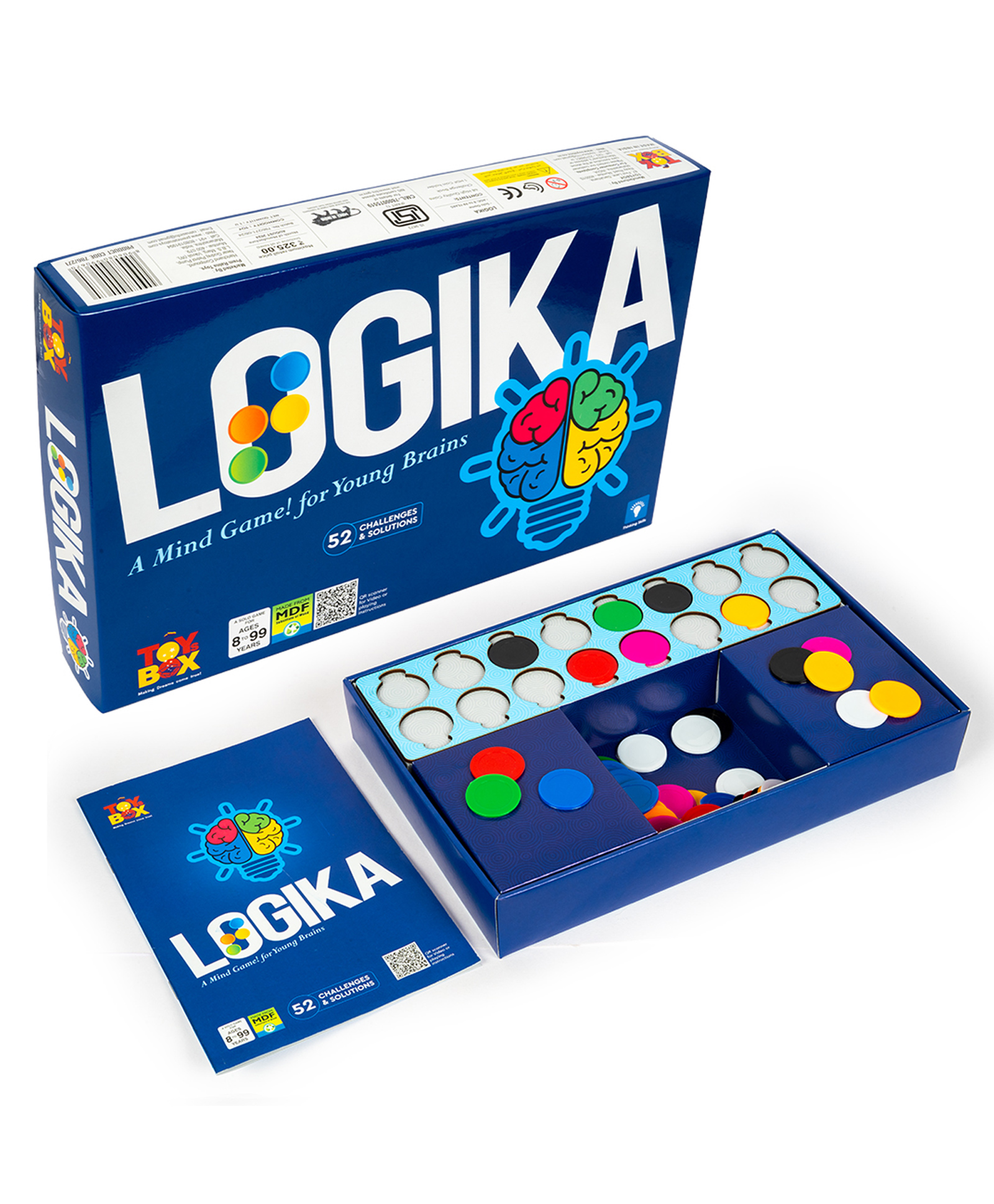 Ratnas Logika Set of 50 Pieces - Multicolor-picture-14