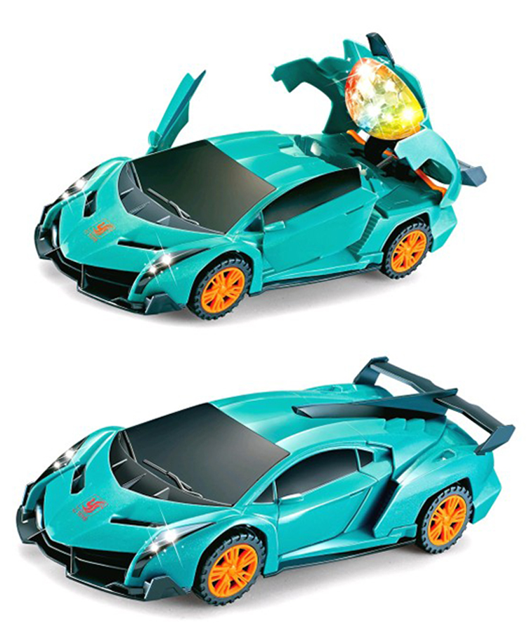 Sanjary nx Racing car with Door rotating sports car with light & Music for kids-picture-14
