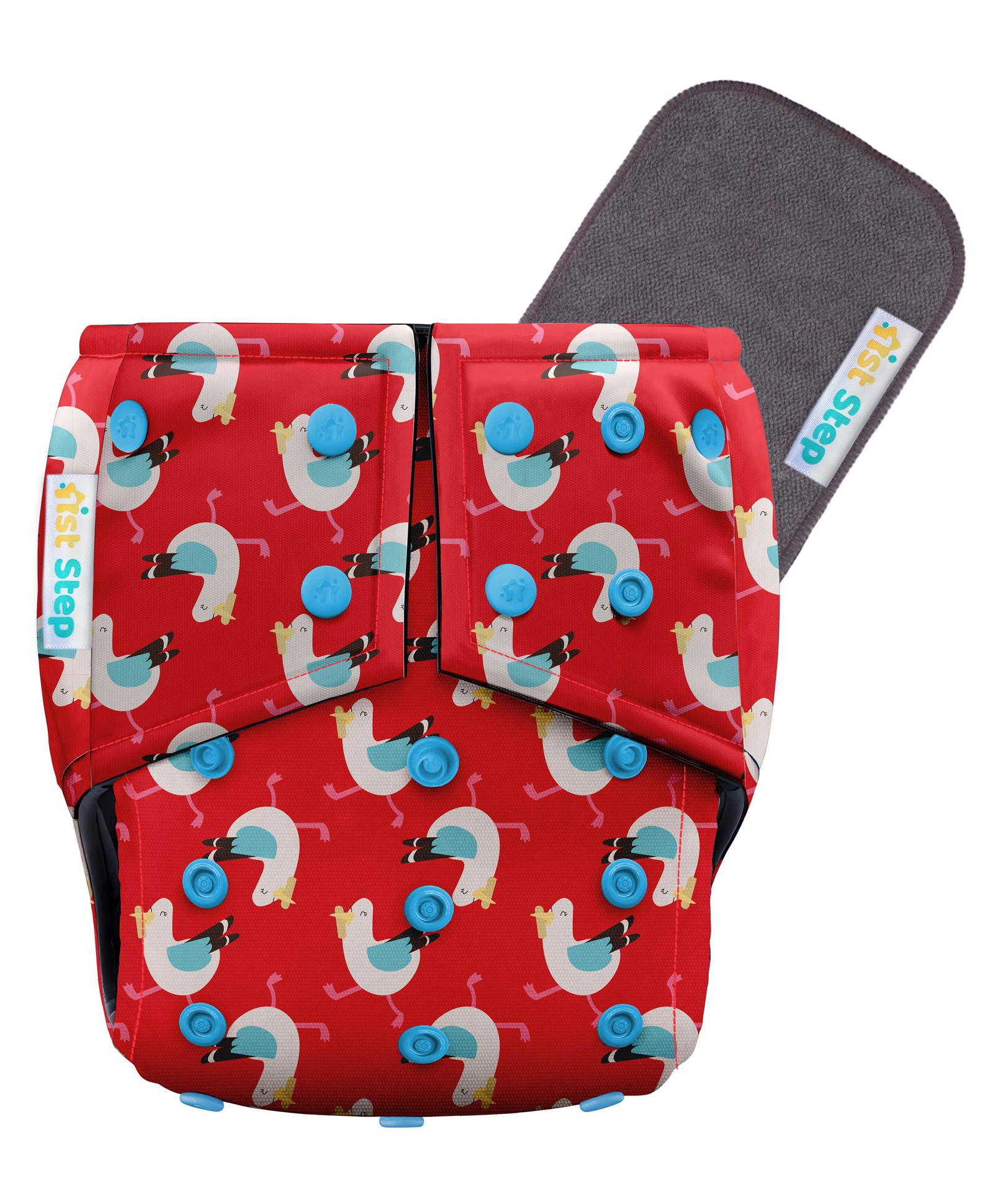 1st Step Bamboo Charcoal Reusable, Adjustable Diaper With Bamboo Charcoal Liner-picture-18