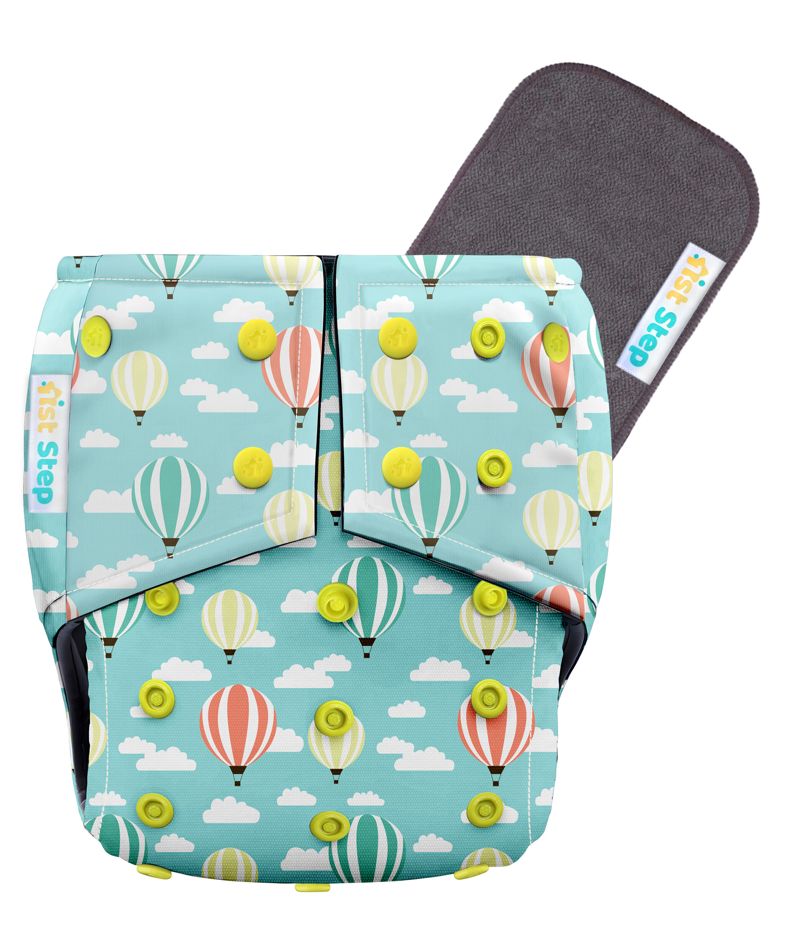 1st Step Bamboo Charcoal Reusable, Adjustable Diaper With Bamboo Charcoal Liner-picture-15
