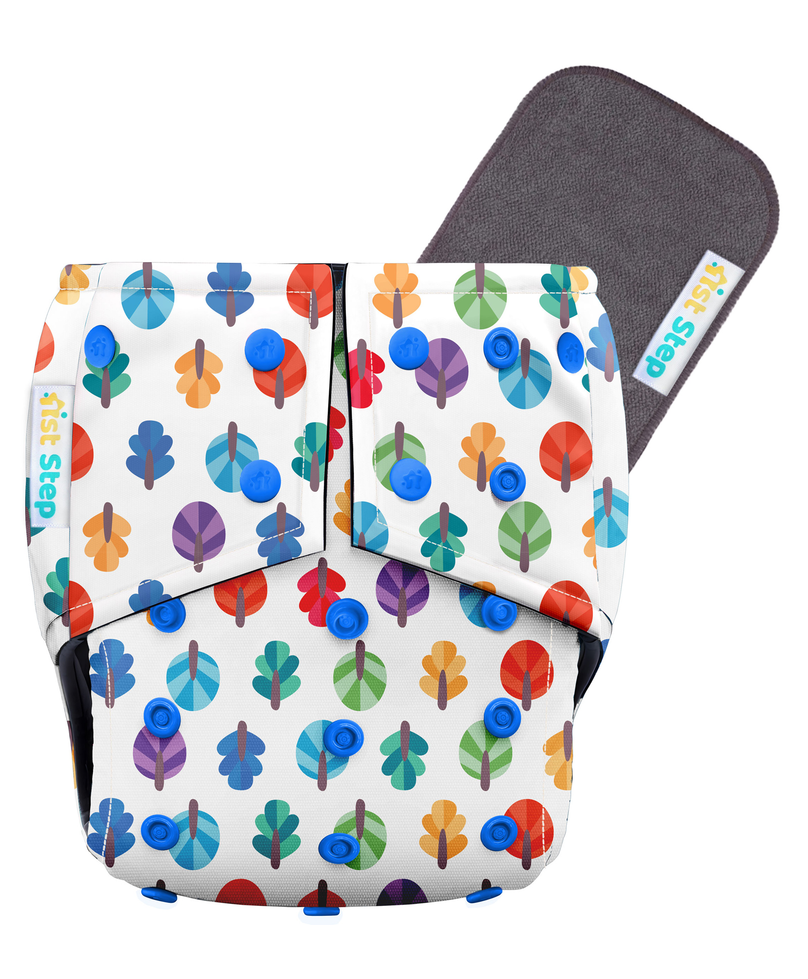 1st Step Bamboo Charcoal Reusable, Adjustable Diaper With Bamboo Charcoal Liner-picture-19