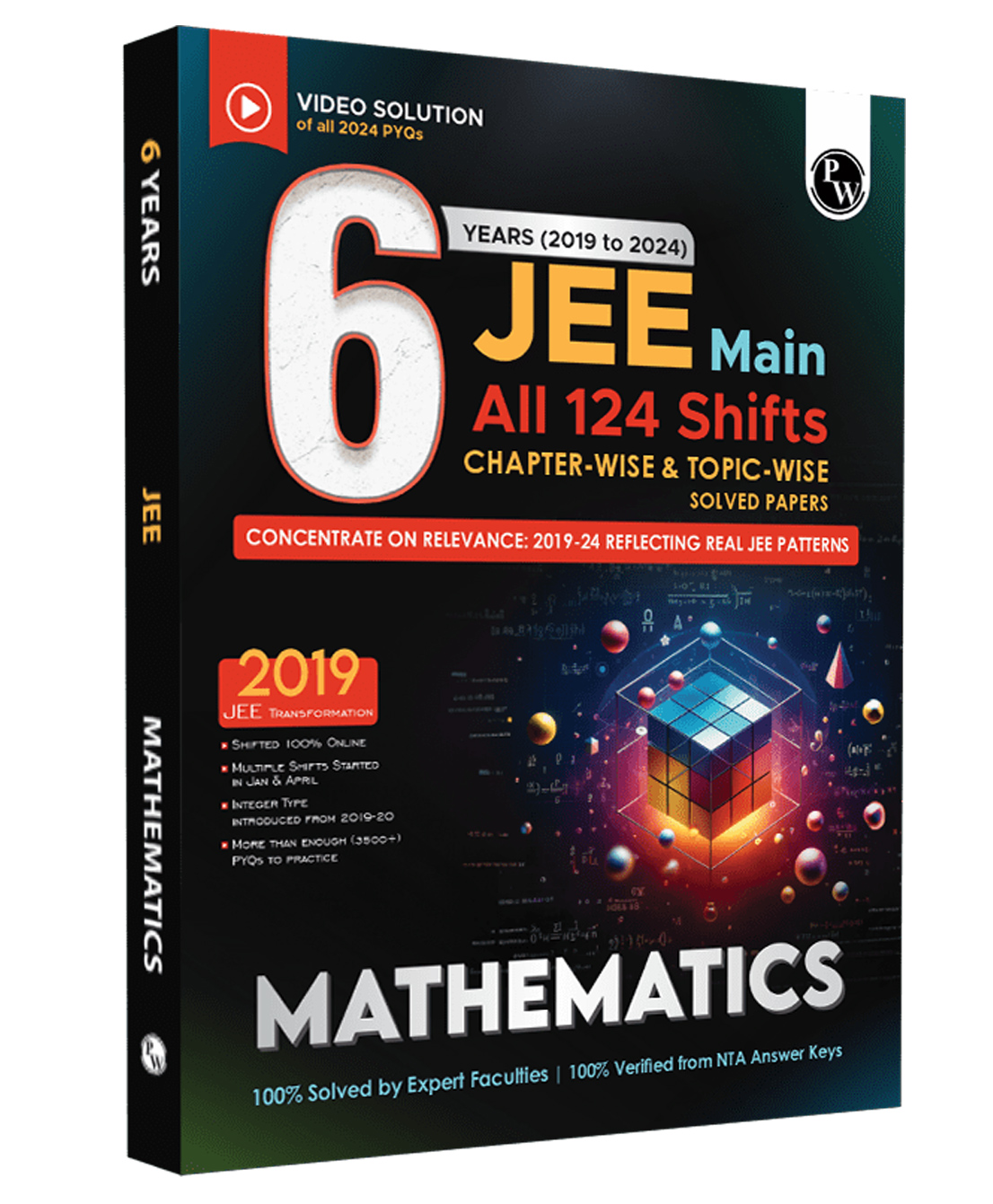 JEE Main 6 Years (2019-2024) Mathematics All Shifts Online Previous Years Solved Papers Chapterwise and Topicwise PYQs For JEE Main 2025 Exams-image-15
