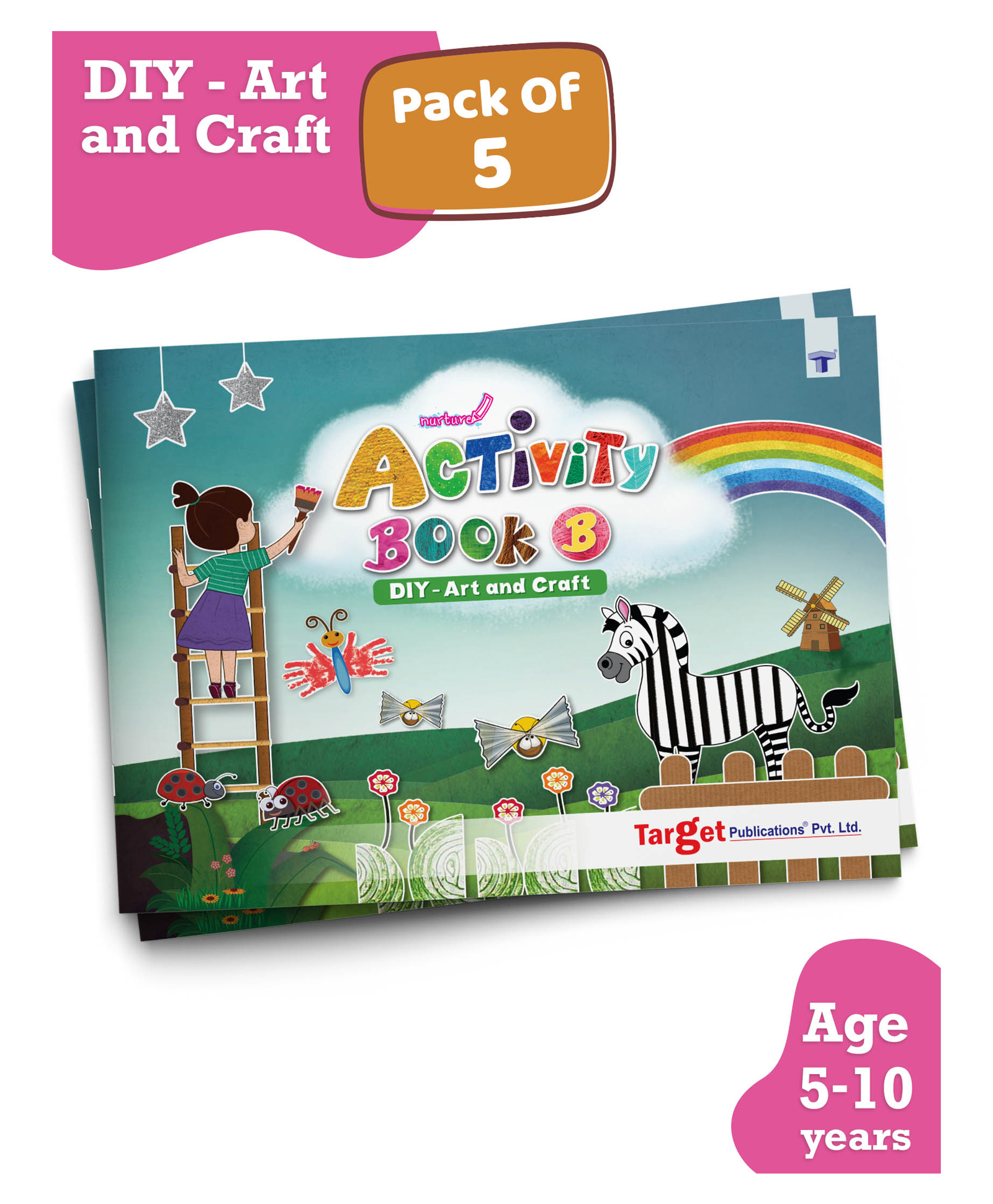 Nurture Activity Book B for Kids in English | Pack of 5-image-33