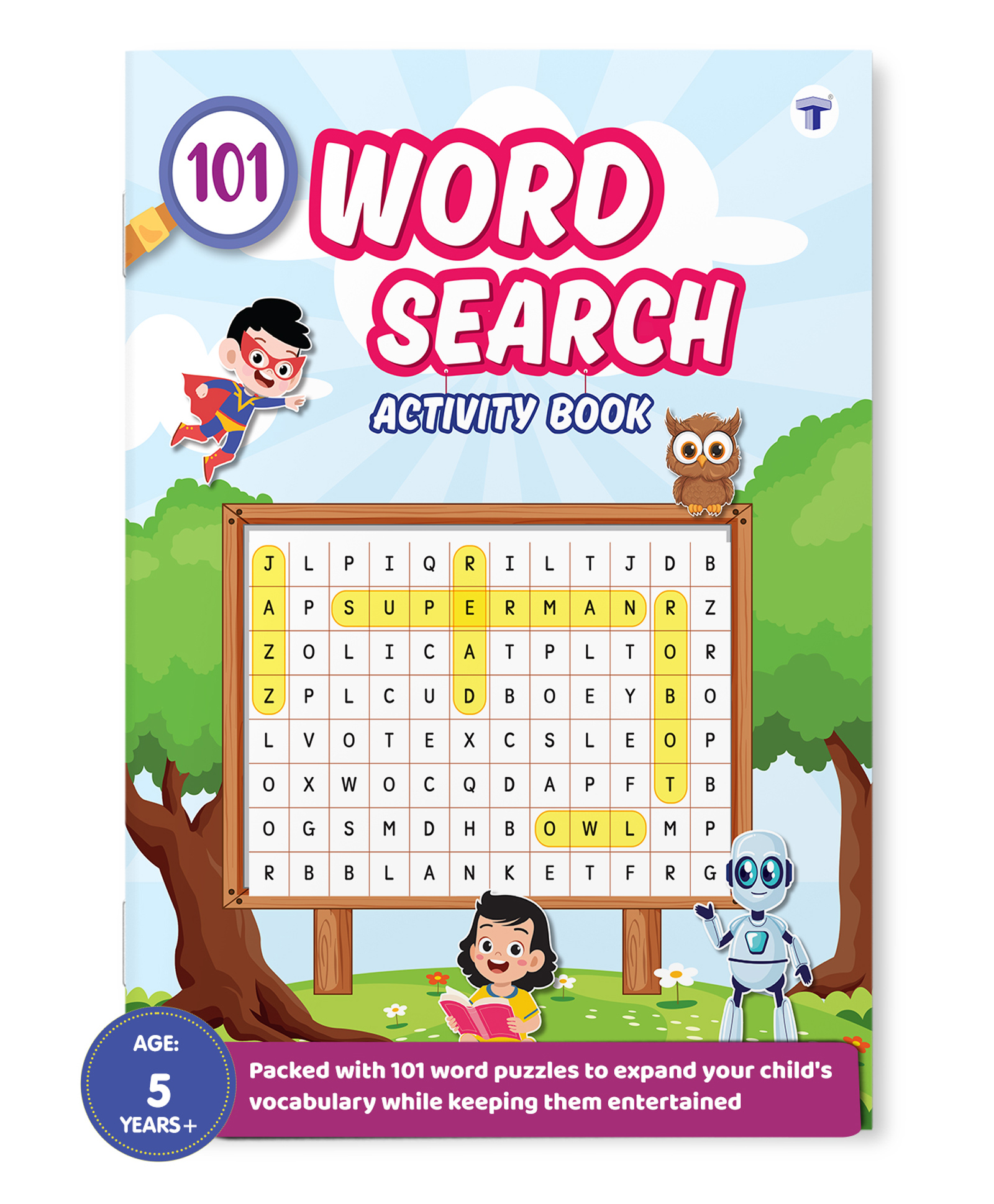 101 Word Search Activity Book for Kids | 101 Words Puzzles for Children-image-32