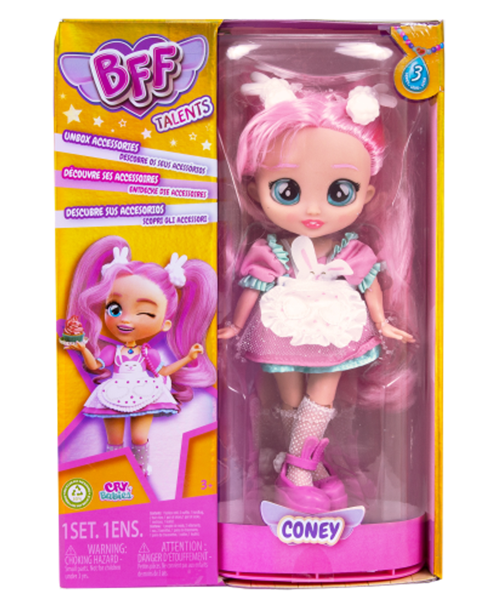 IMC BFF SERIES 3 COYFashion Doll with accessories - Height 21 cm (Color may vary)-image-29