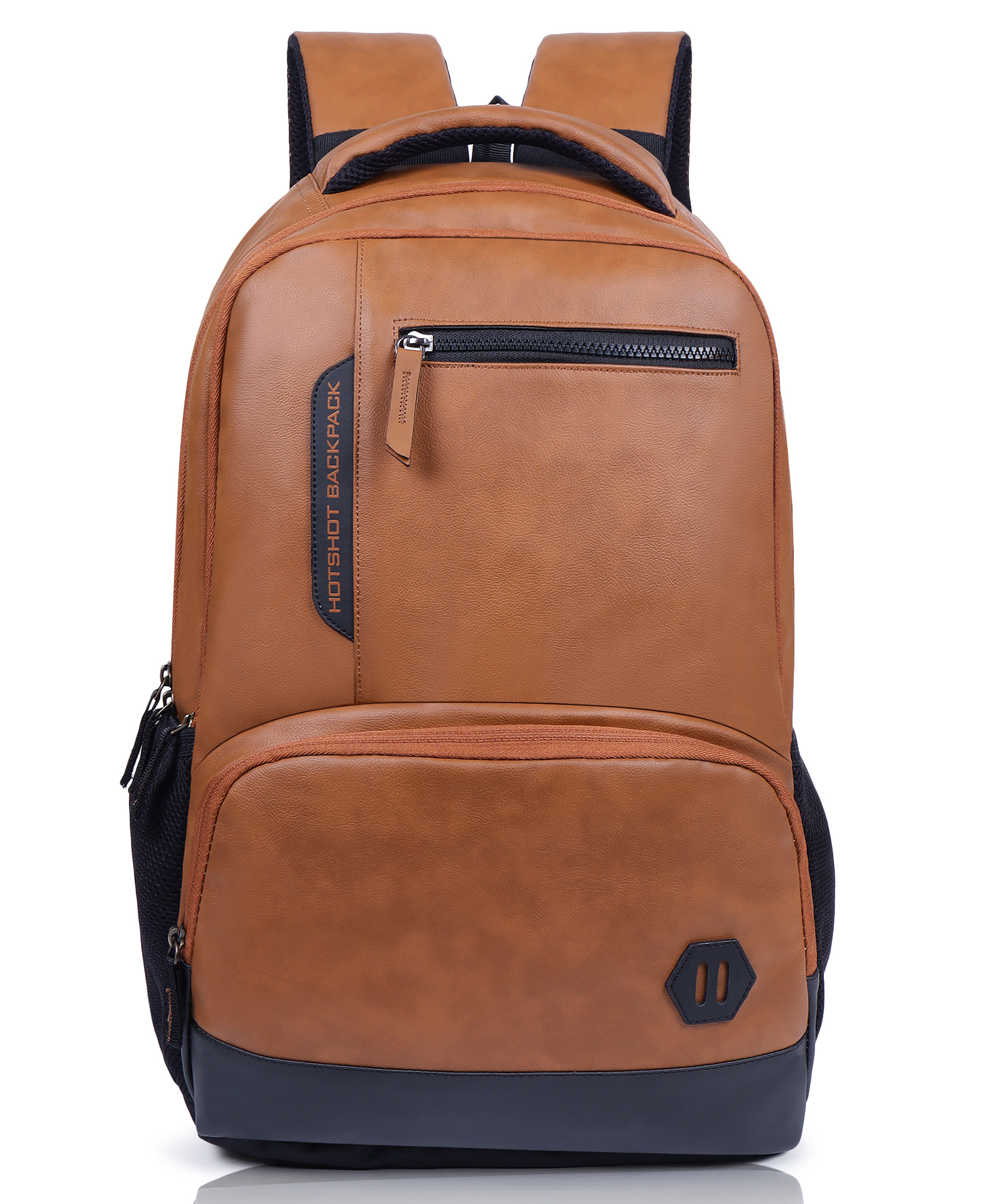 Hot Shot Large 32 L Laptop Backpack Hotshot Bags Vintage Faux Leather|laptop Bag|men & Women|office Backpack|college Backpack -19.5 Inch-image-6