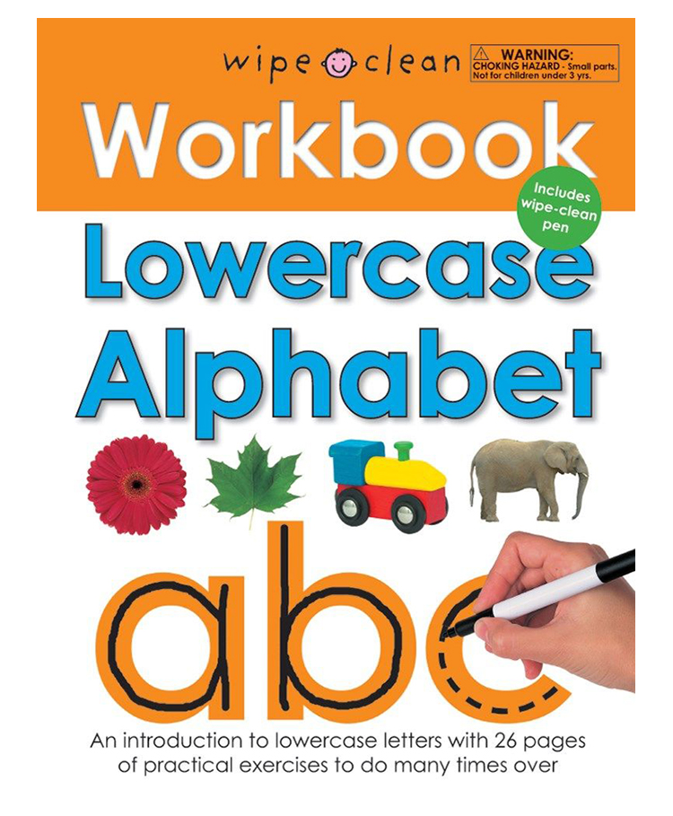 Wipe Clean Workbook Lowercase Alpha By Roger Priddy - English-image-12