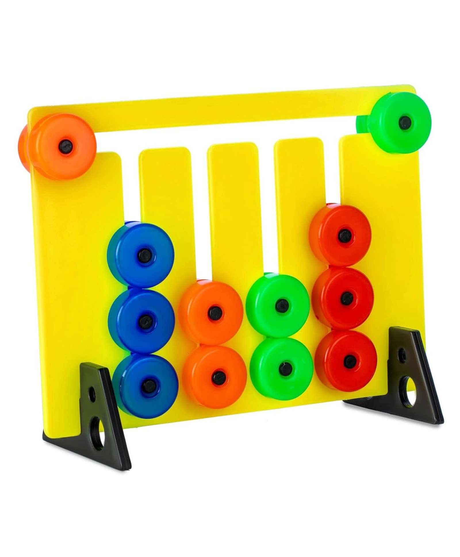 Enorme Early Development Bricks and Blocks Learning Color Matching Montessori Slide Puzzle Brain Game for Kids-image-45