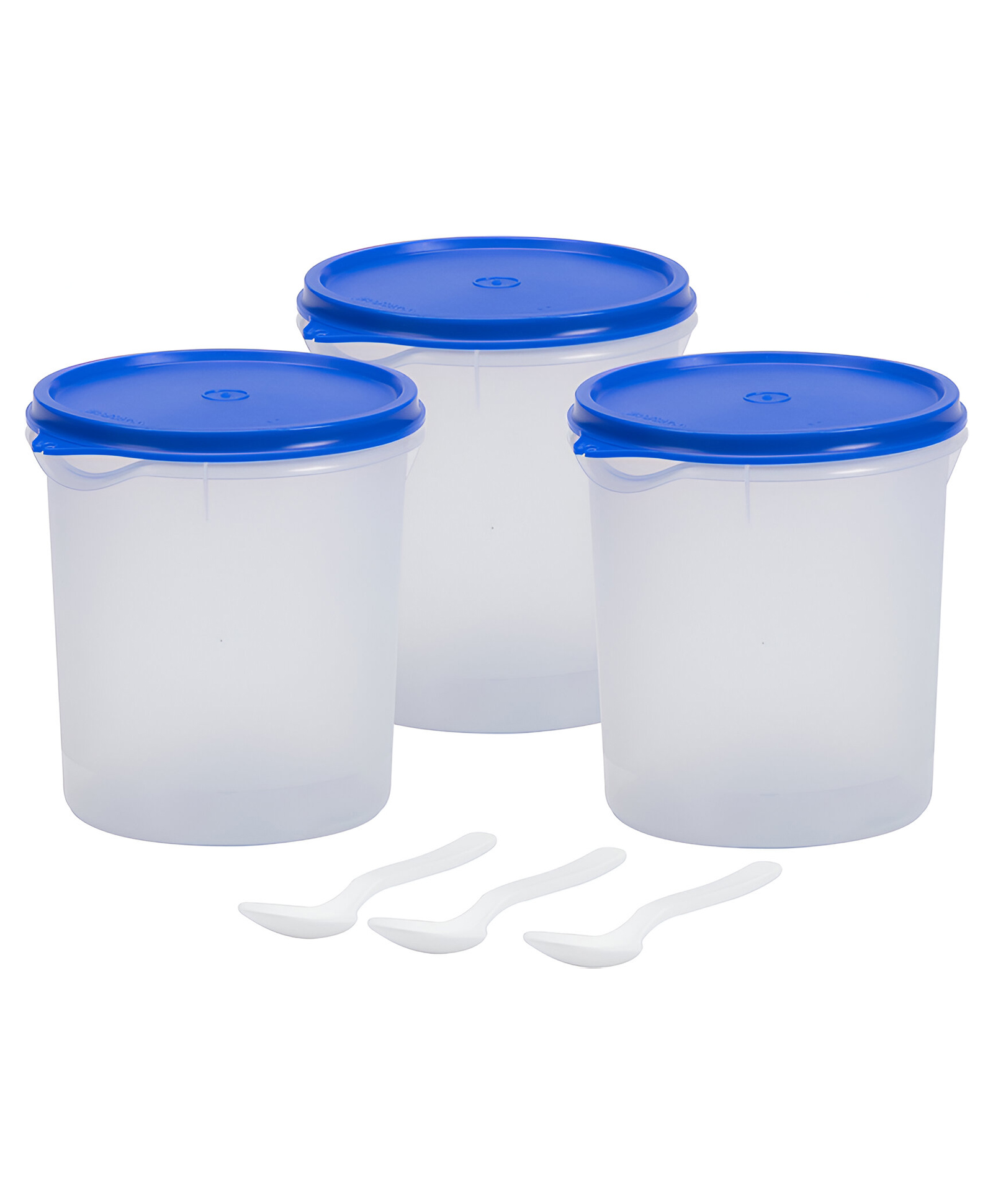 Varmora Grocery Container SF3 with Spoon , Blue , set of 3-image-48