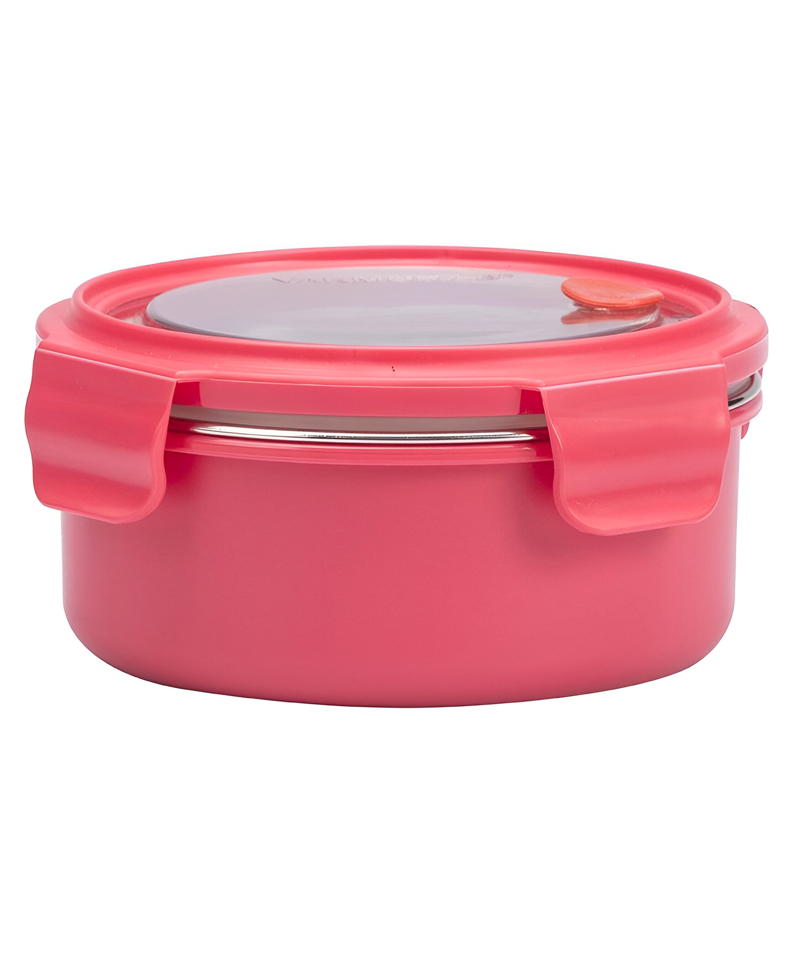 Varmora Homeware UniQ Stainless Steel Lunch Box with Plastic Cover - Pink-picture-41