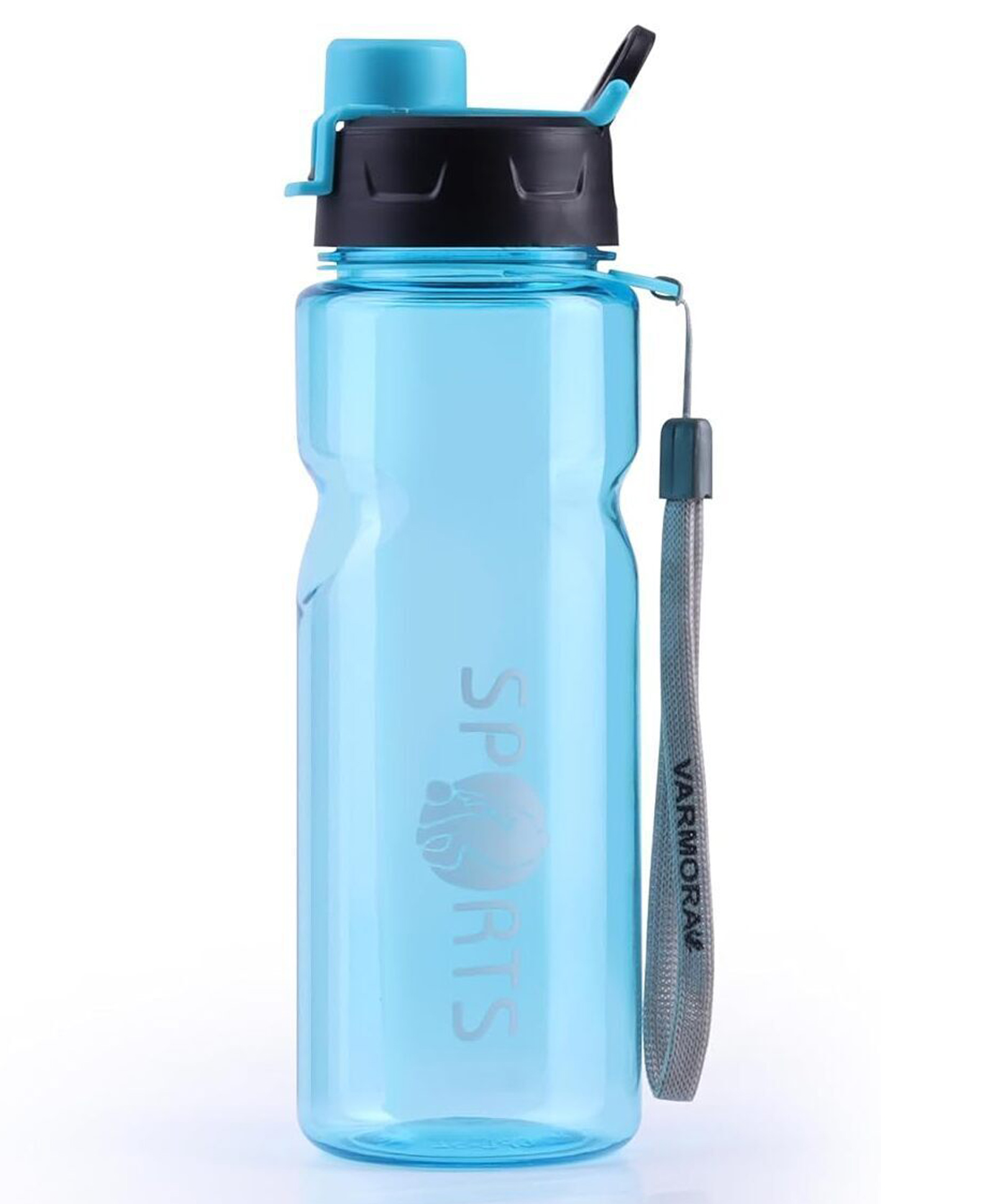 VARMORA HOMEWARE Clear Sport - Transparent Design- 650ml - Blue-picture-14