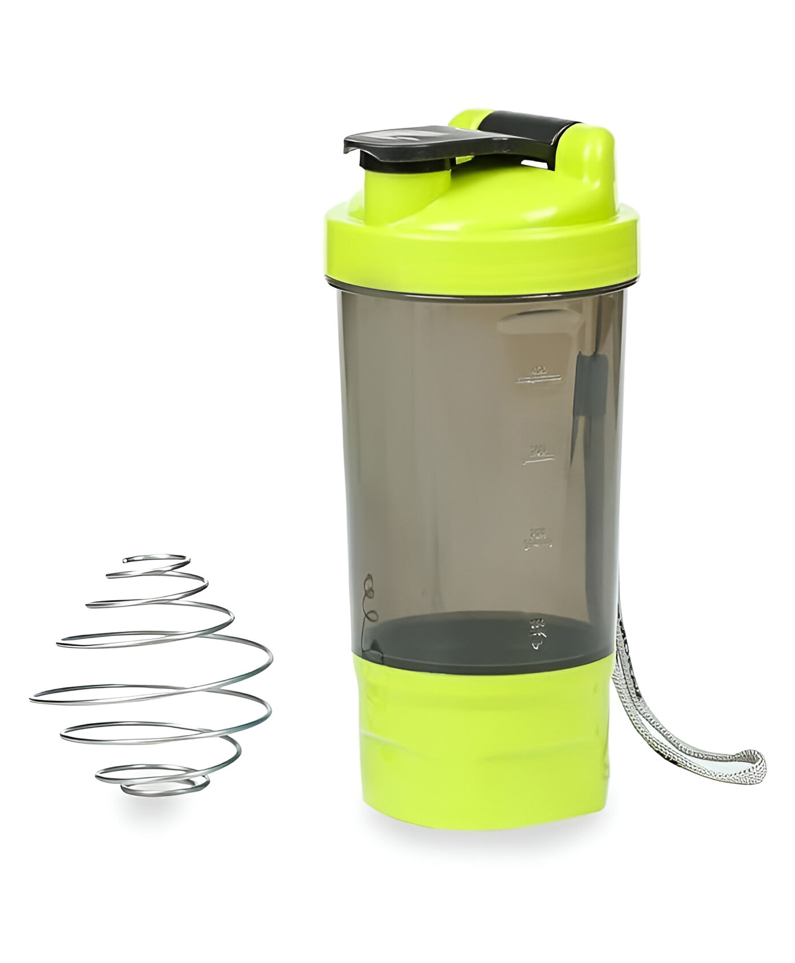 VARMORA HOMEWARE Protein Shaker For Gym - 575ml - Green-picture-7