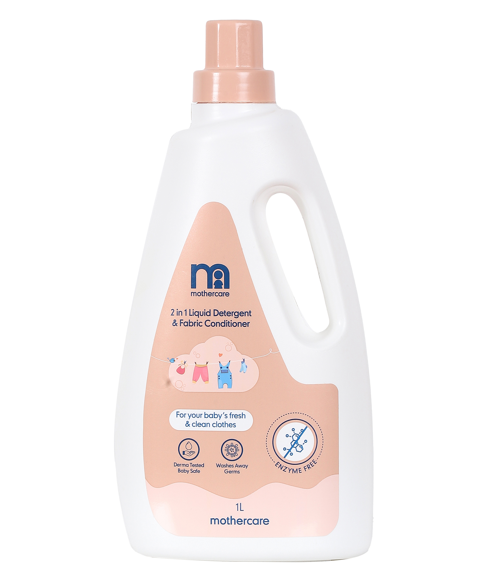 Mothercare Baby 2-in-1 Baby Liquid Laundry Detergent and Fabric Conditioner - 1 L-picture-33