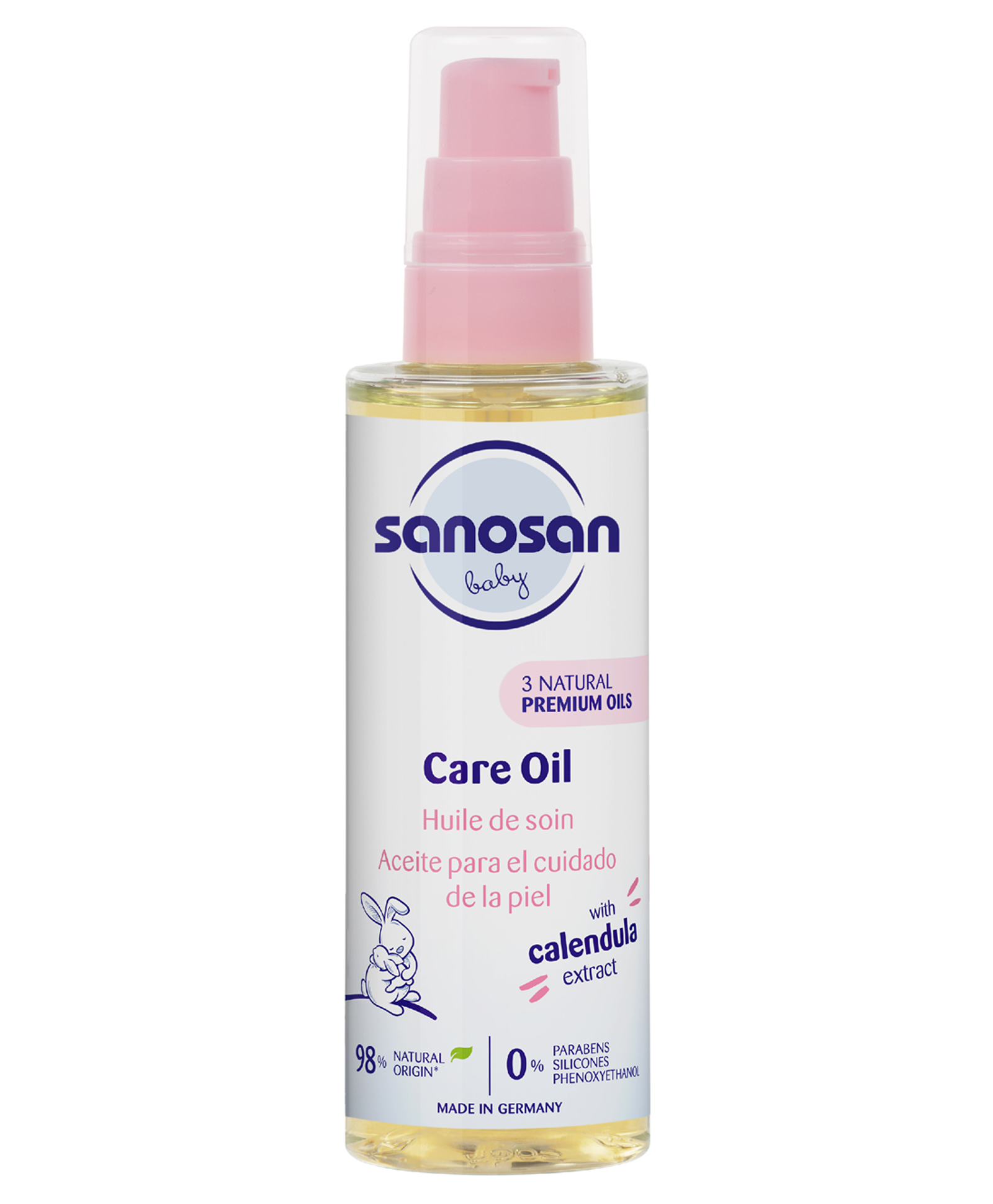 Sanosan Baby Care Oil | With Almond Oil, Organic Olive oil & Sunflower Seed Oil | Biodegradable - 100 ml-image-42