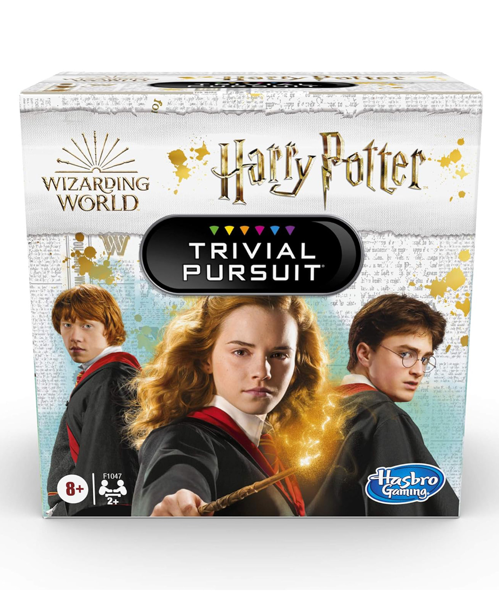 Hasbro Trivial Pursuit Wizarding World Harry Potter Edition Board Game Compact Trivia Game - Multicolor