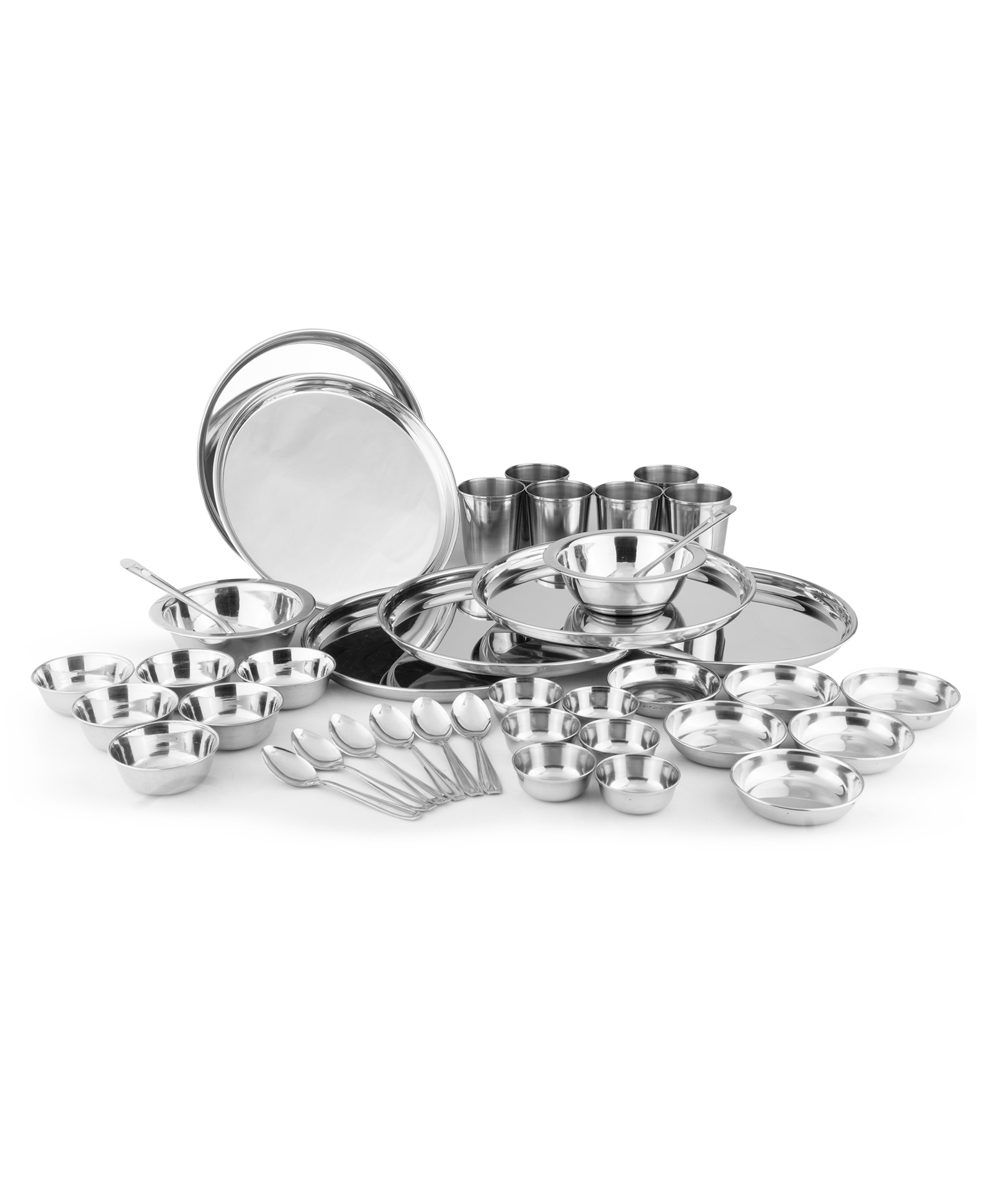 Omega Stainless Steel Dinner Set - 40 Pcs-image-30